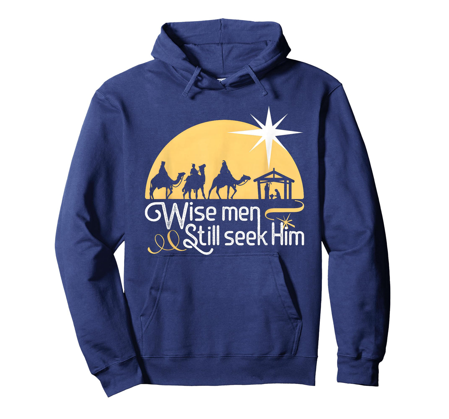 Wise Men Still Seek Him Christian Christmas Jesus Design T-Shirt