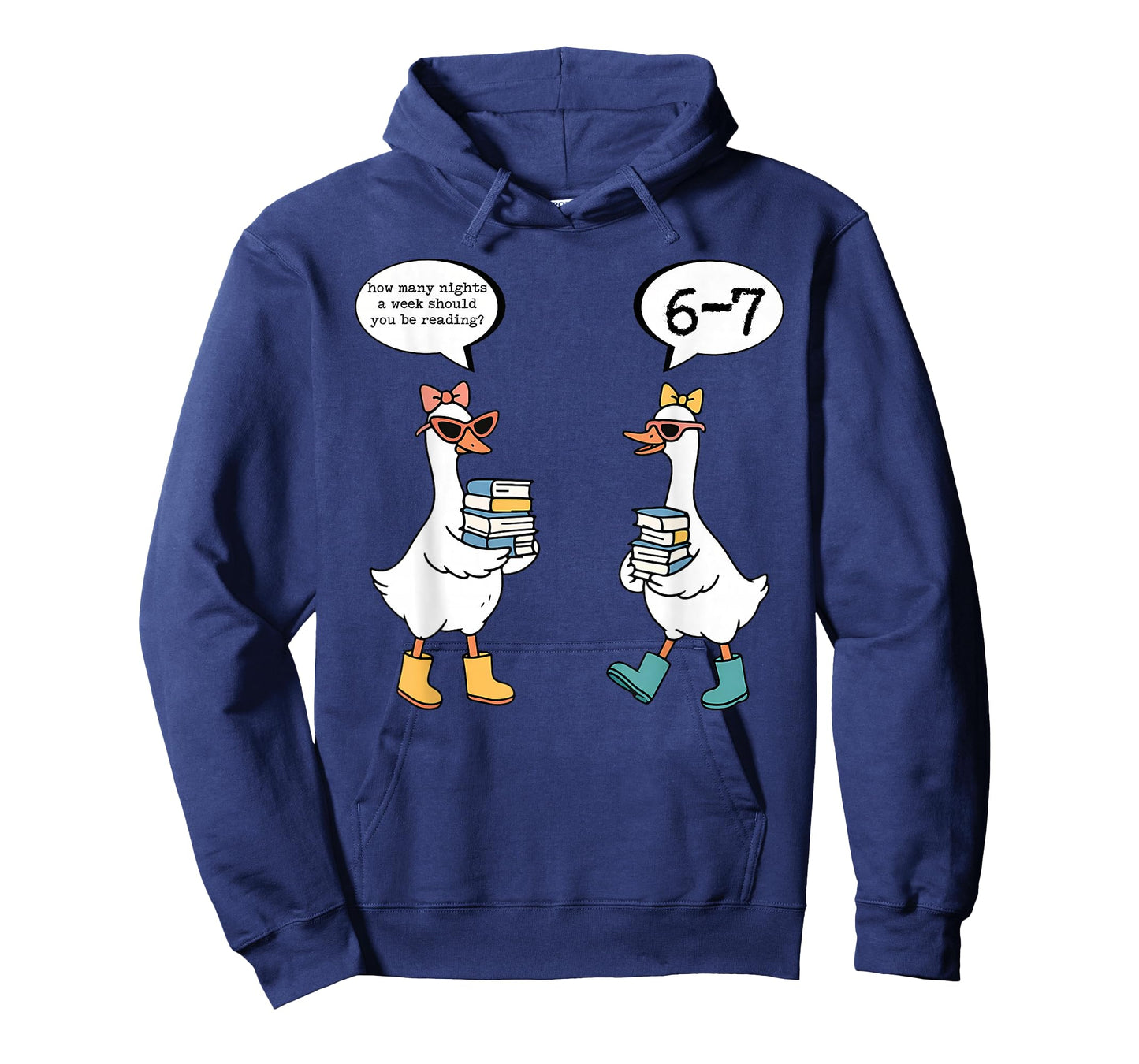 Funny Reading 67 Six Seven Meme Goose Teacher Book Lover T-Shirt