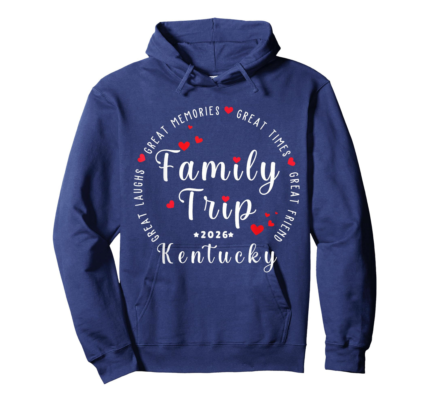 Kentucky 2026 Vacation Family Matching Men Women & Youths T-Shirt
