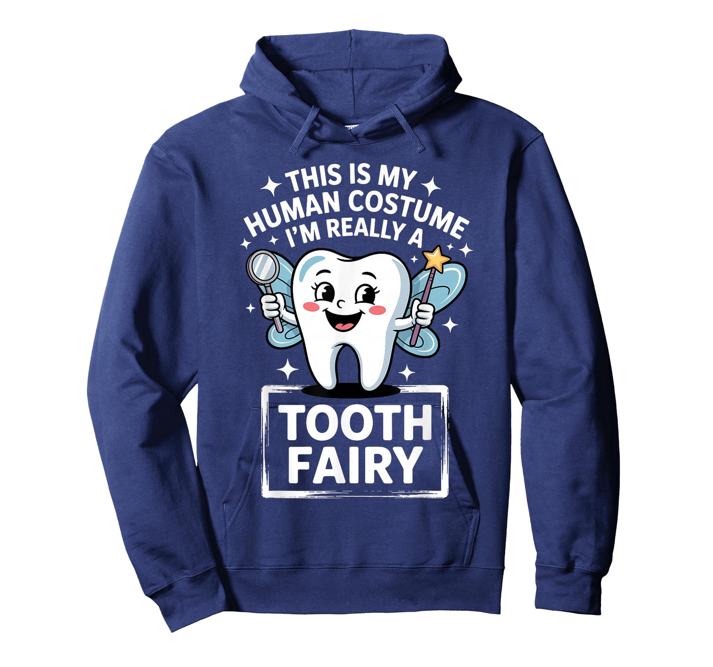 Cute Tooth Fairy Costume for Men Women Kids Teeth Toothfairy T-Shirt