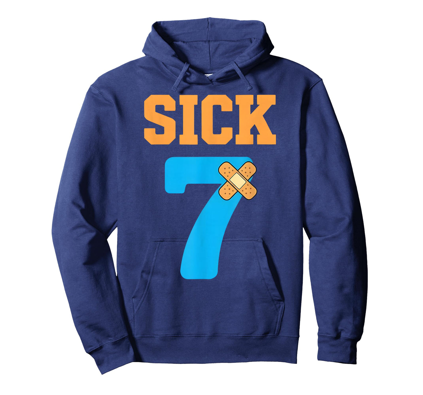 Sick Seven Meme Six Seven Sick 7 Funny Bandage T-Shirt