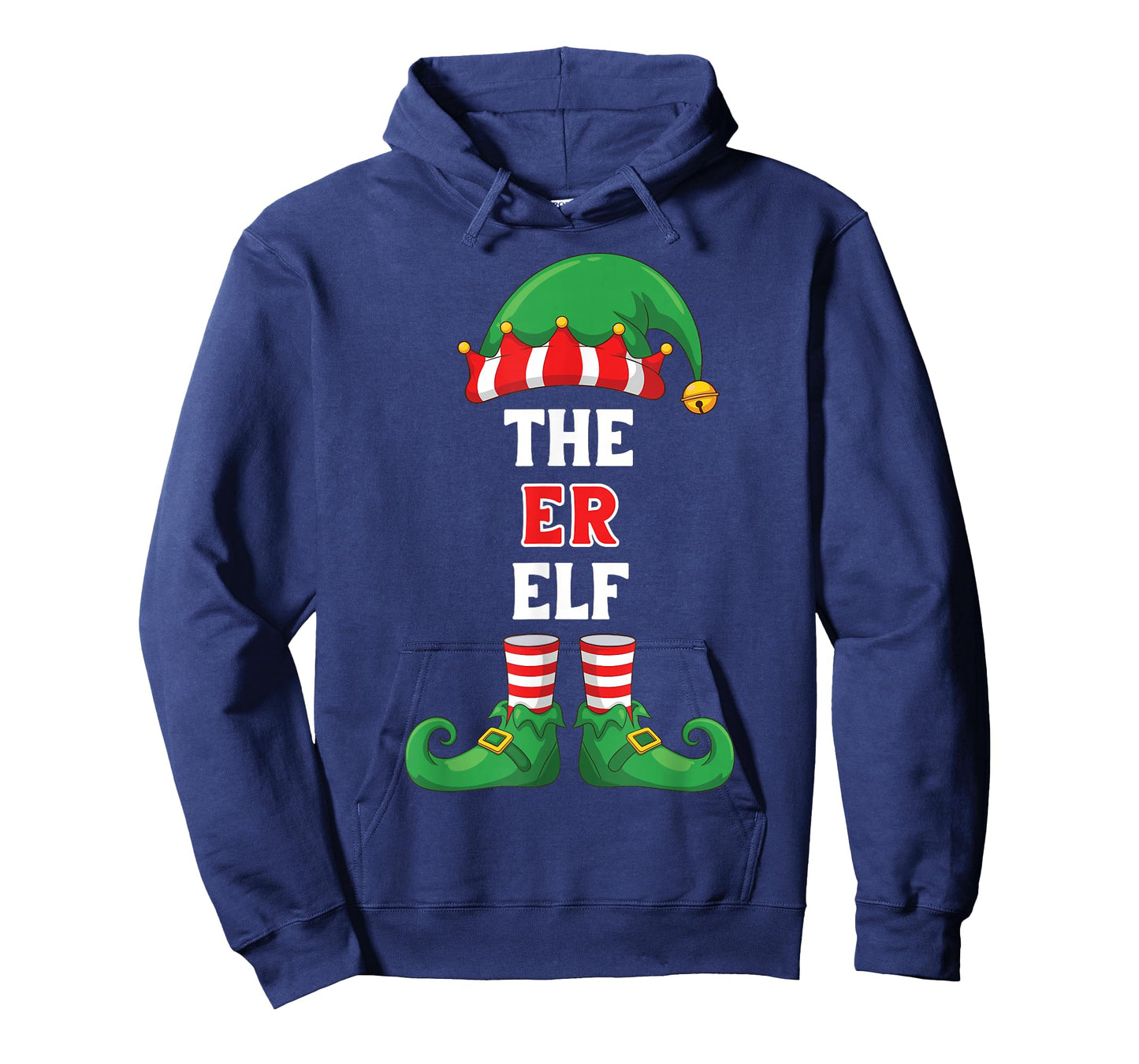The ER Elf Shirt Christmas for ER Nurse Doctor Tech Top T-Shirt
