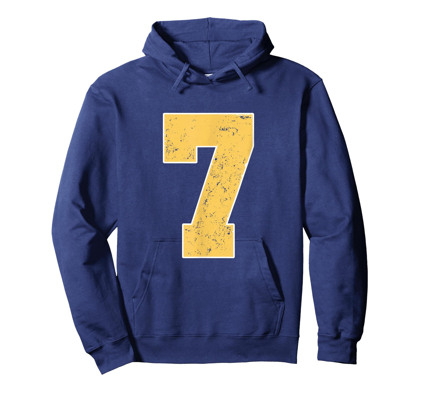 Number 7 Varsity Sports Team Jersey 7 Years Old 7th Birthday T-Shirt
