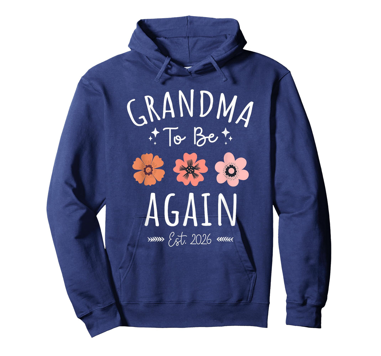 Grandma to Be Again 2026 2nd Baby Announcement Grandparents T-Shirt