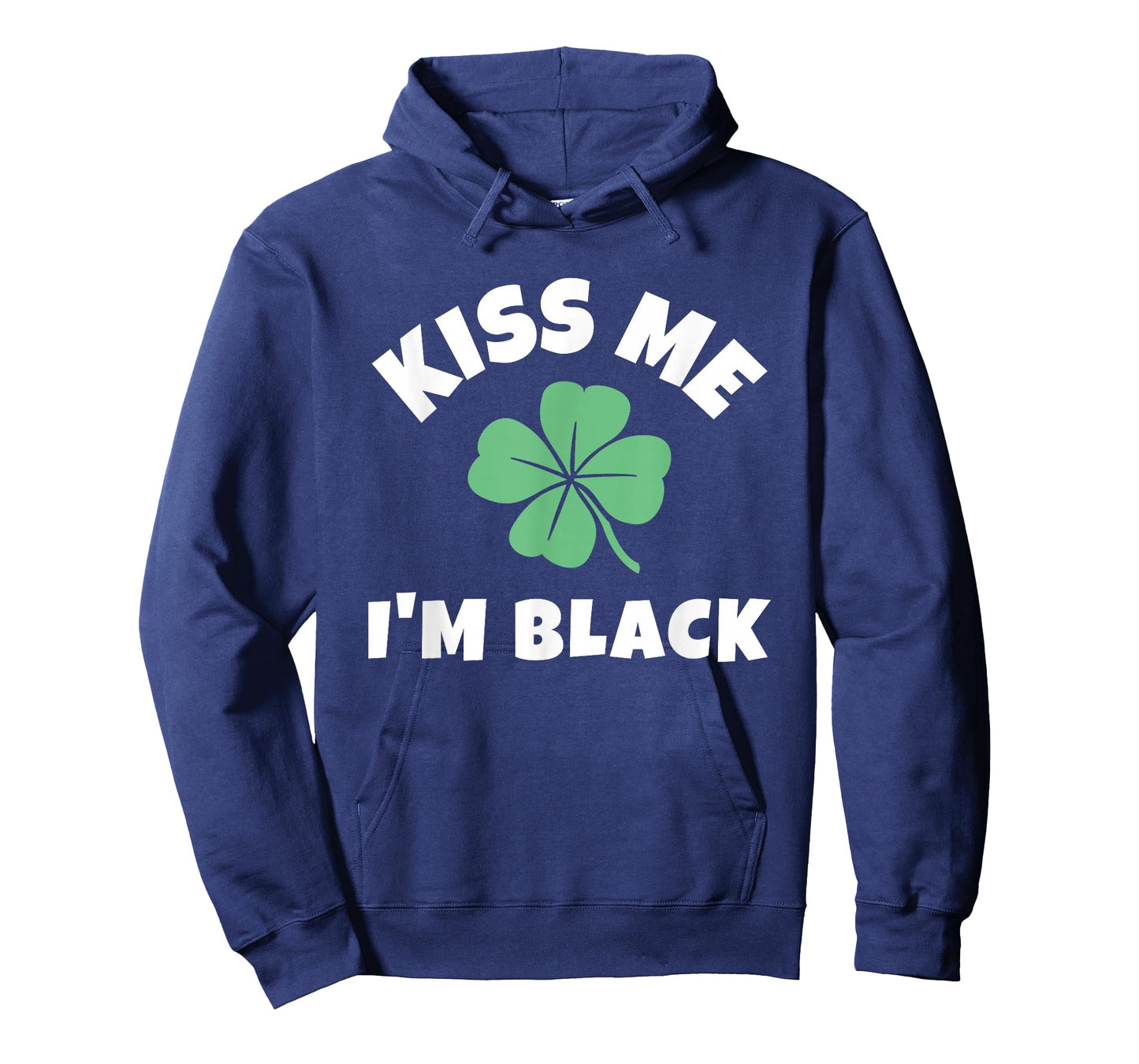 Kiss Me I'm Black St. Patrick's Day Funny Irish T-Shirt