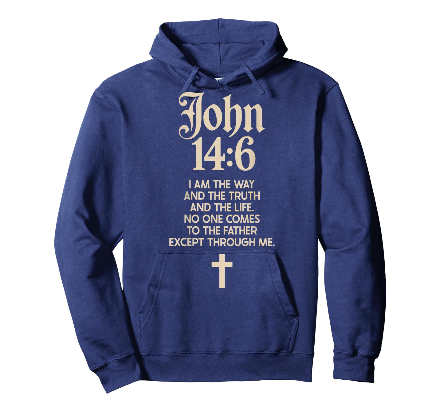 Jesus is King John 14:6 Christian God Religious Bible Verse T-Shirt