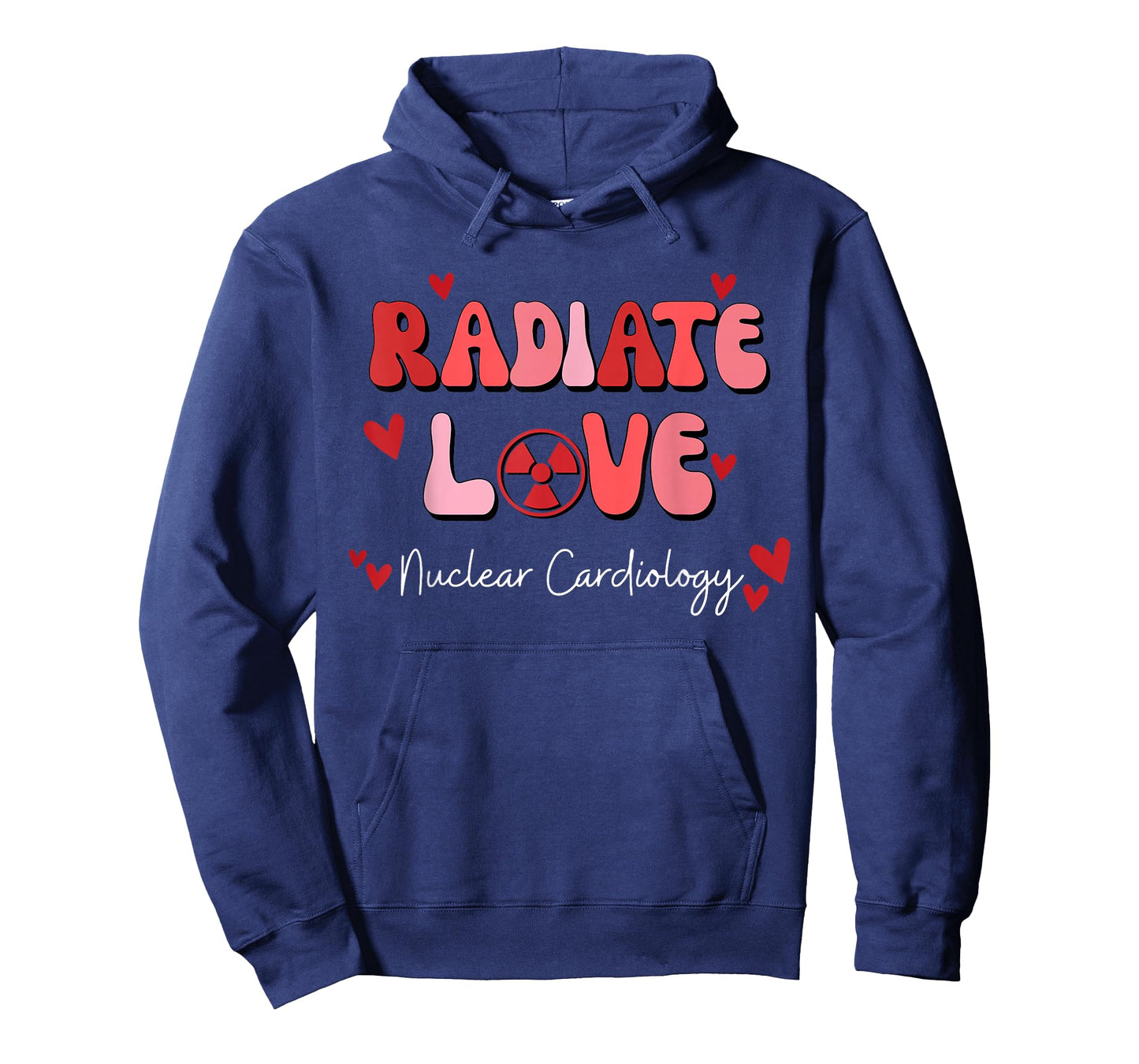 Radiate Love Nuclear Cardiology Valentine Med Tech Medicine T-Shirt