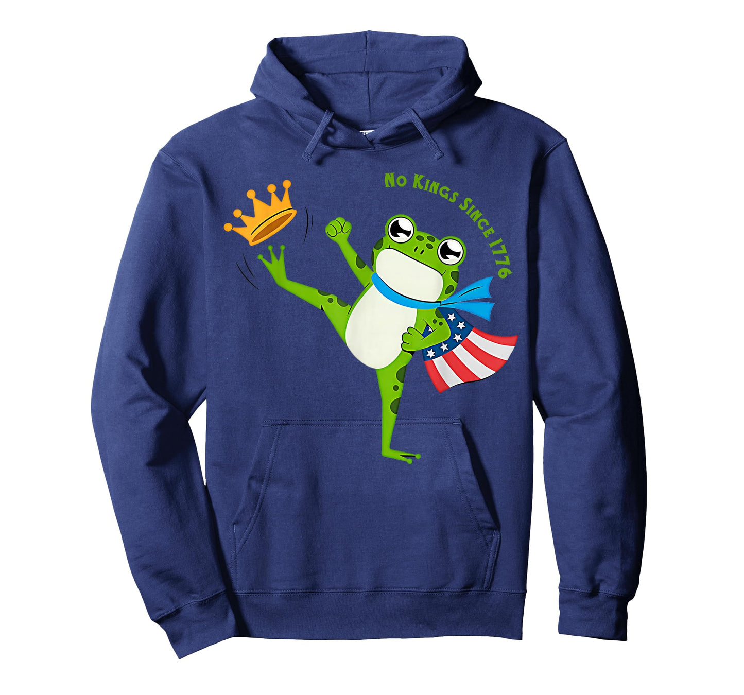 Frog Protest No Kings in America T-Shirt