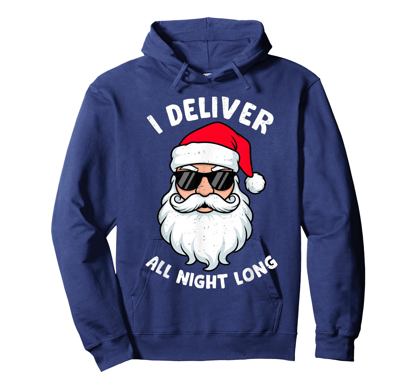 Funny Santa Claus I Deliver All Night Long Christmas Xmas T-Shirt