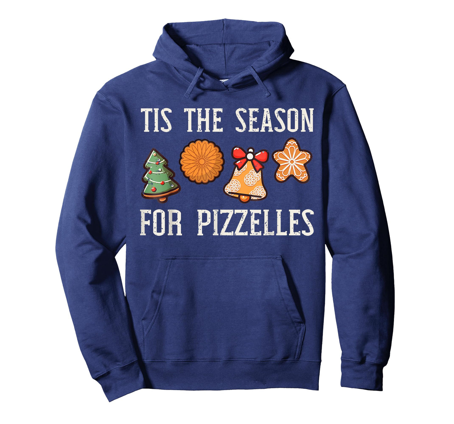 Tis The Season for Pizzelles Christmas Food Baking Pizza T-Shirt