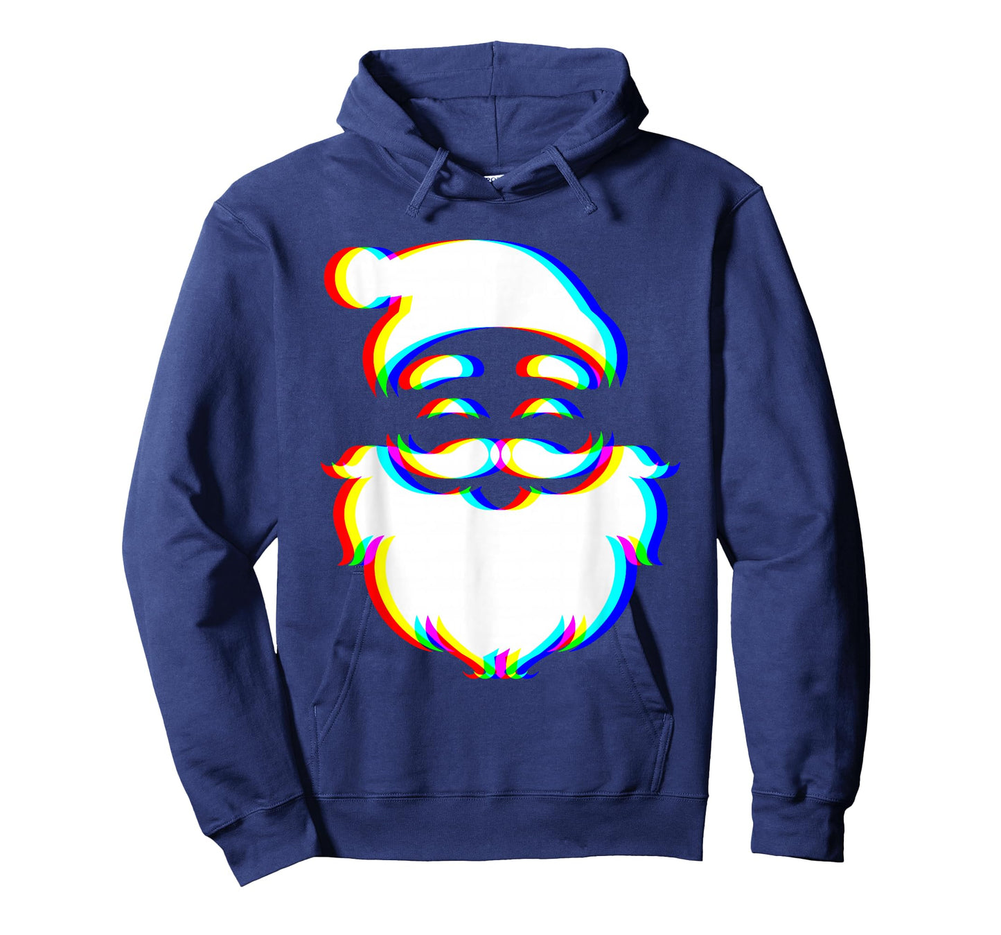 Santa Christmas Xmas Trippy Vaporwave EDM Techno Rave T-Shirt