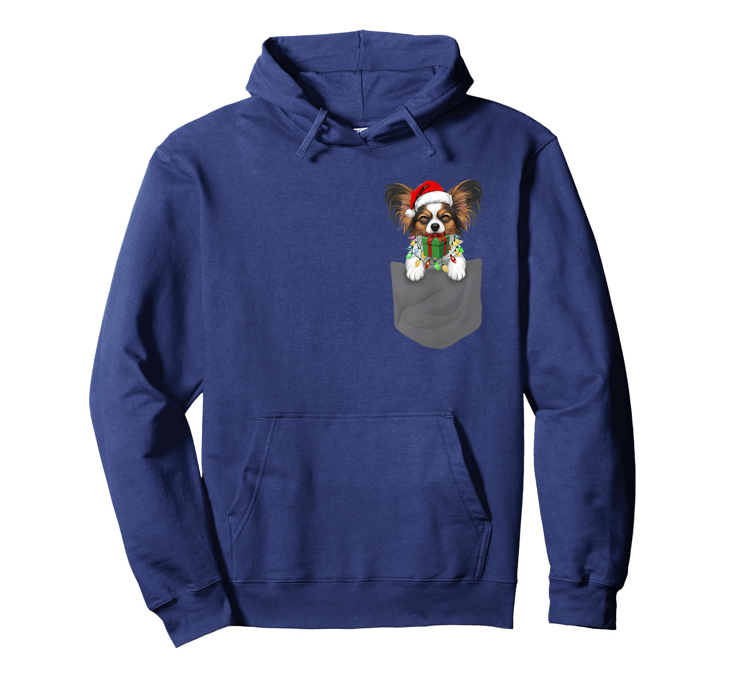 Papillion in A Pocket Xmas Papillion Lover Family Matching T-Shirt