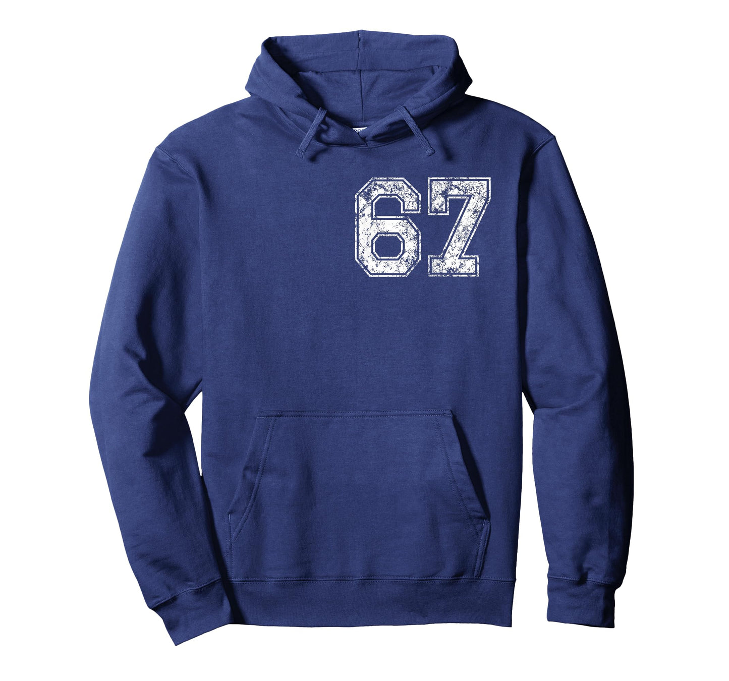 Six Seven 6 7 Cool Meme Vintage 67 Funny Number Front/Back T-Shirt