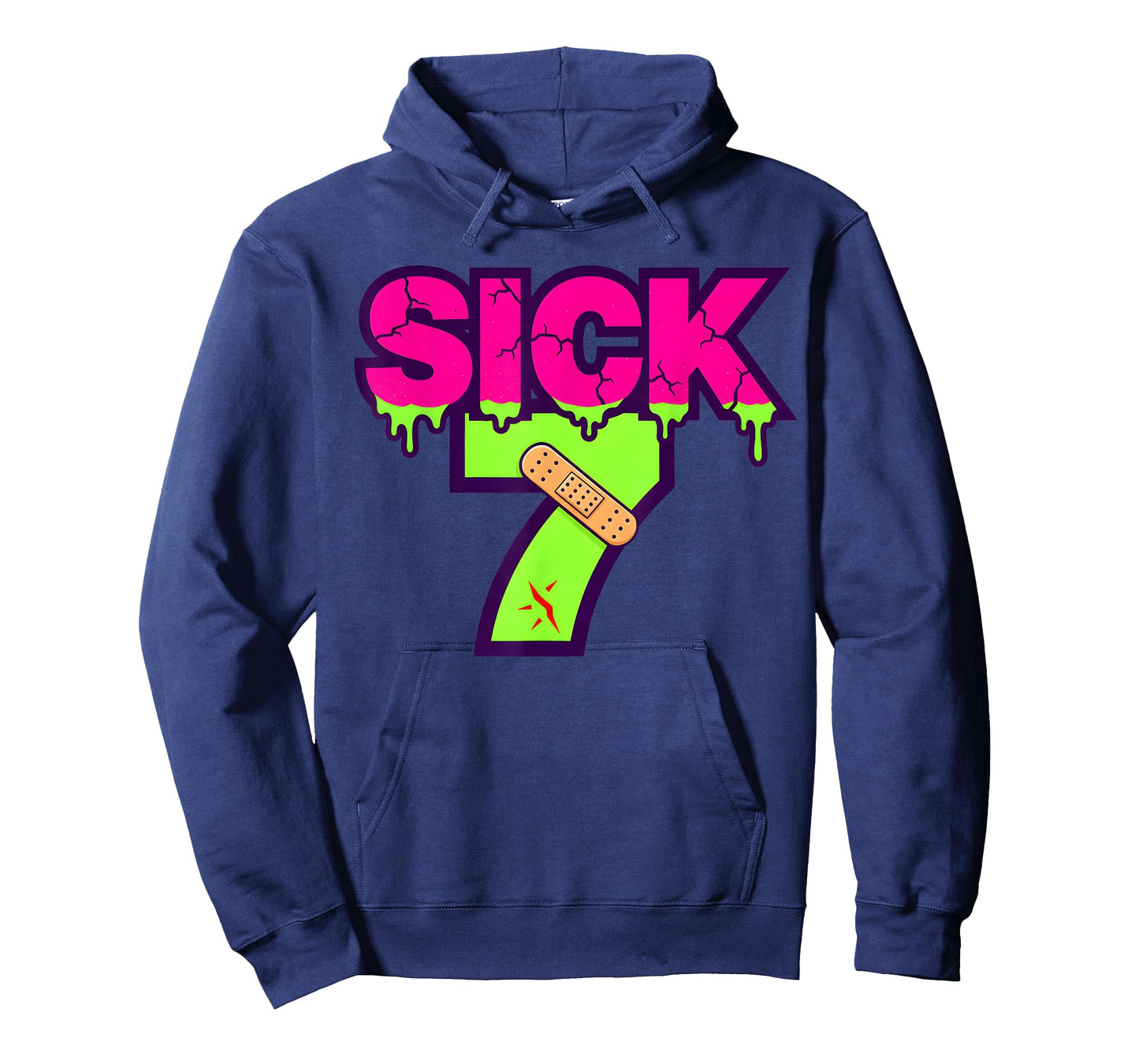 Sick Seven Meme Tee Six Seven Fun Wordplay Drip T-Shirt