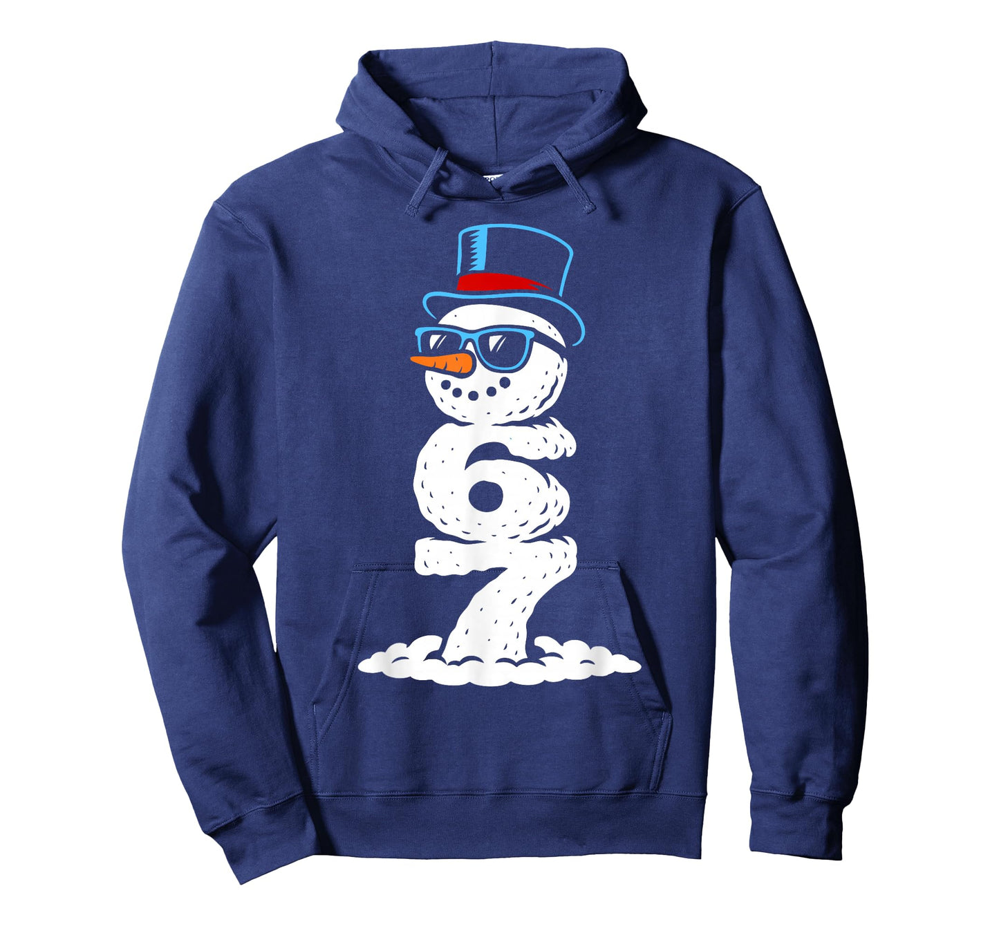 Six Seven Snowman Cool Christmas 6 7 Holiday Rizz Kids Fun T-Shirt