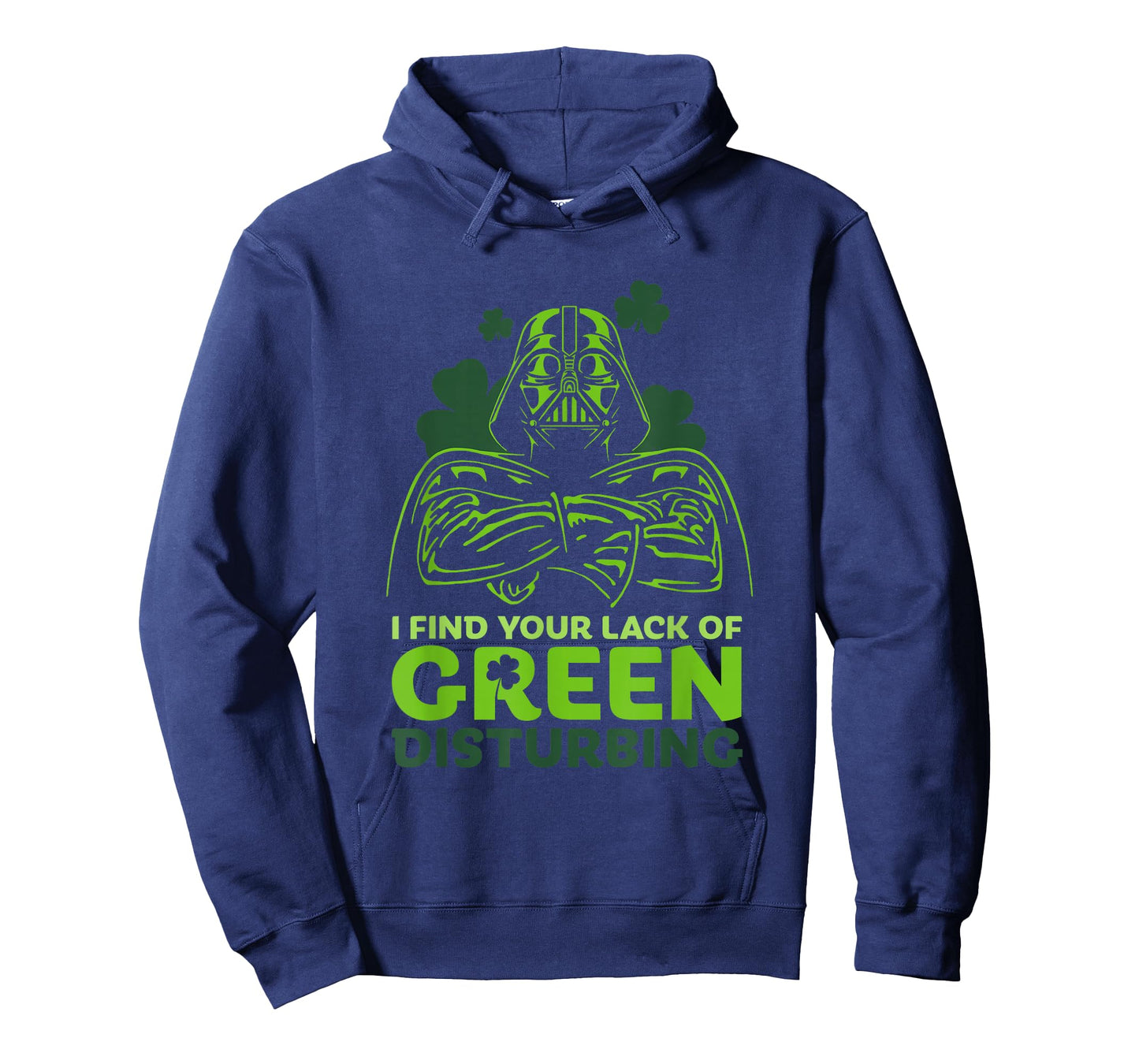 Star Wars A New Hope Holiday Darth Vader Green Clover T-Shirt
