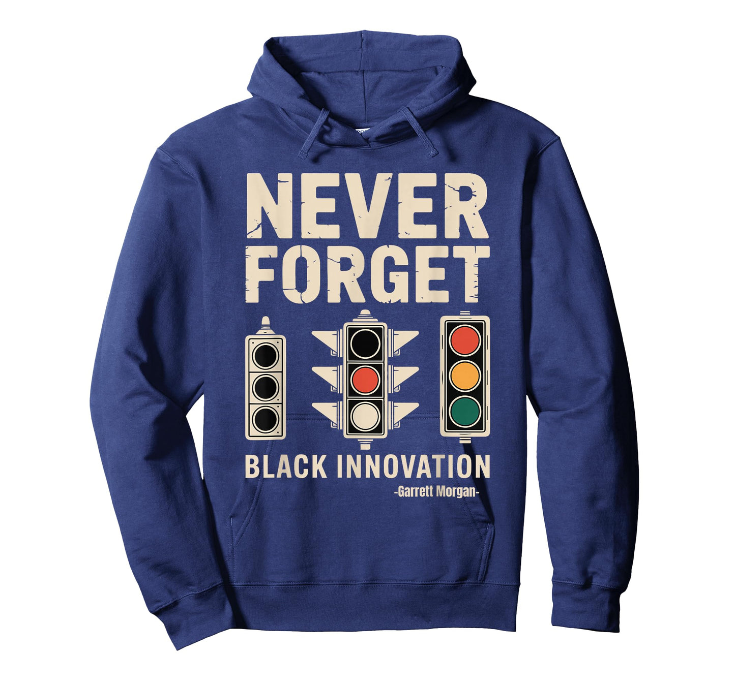 Never Forget Black Innovation Traffic Signal Black History T-Shirt