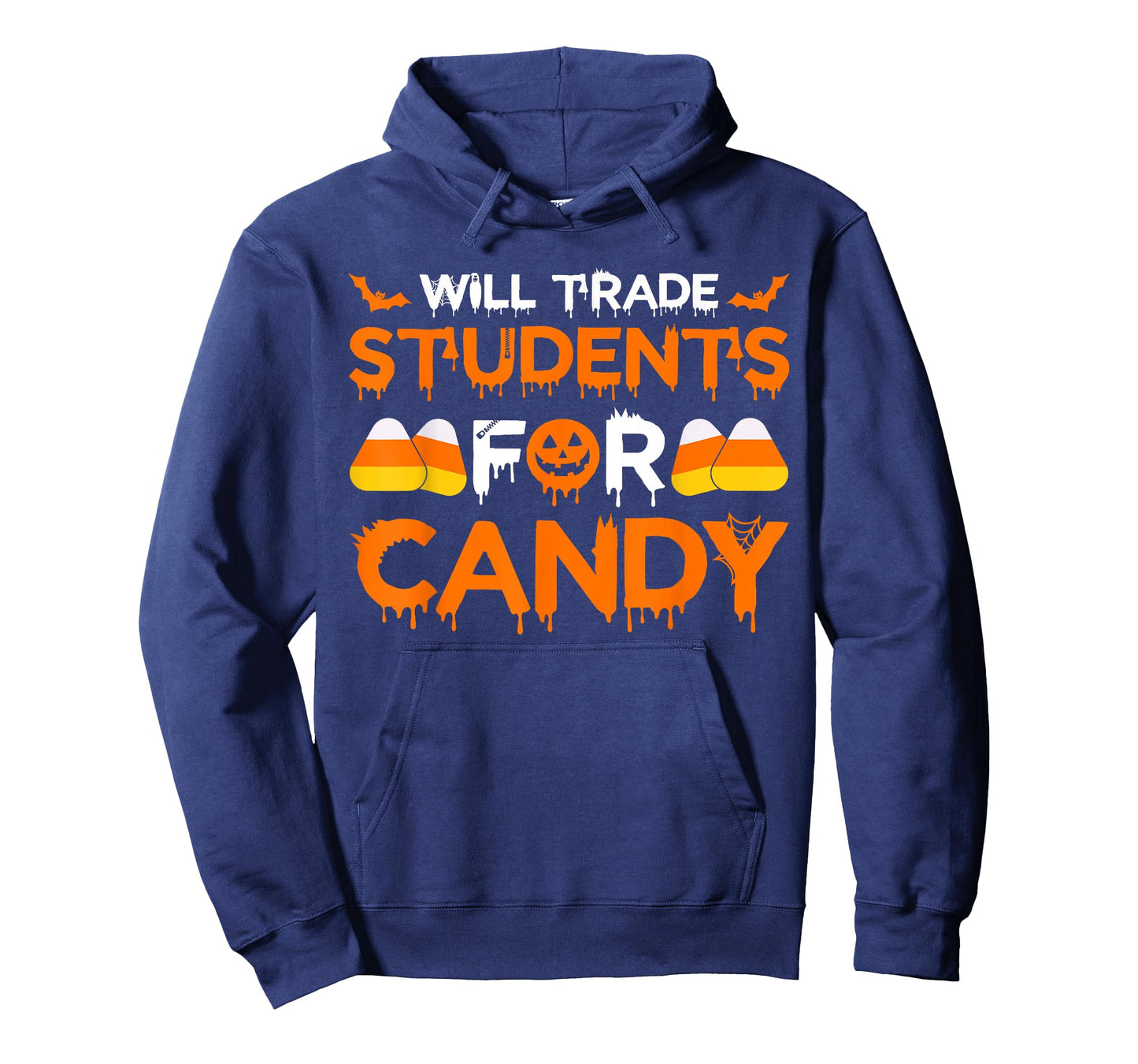 Will Trade Students for Candy Halloween Teacher School Humor T-Shirt