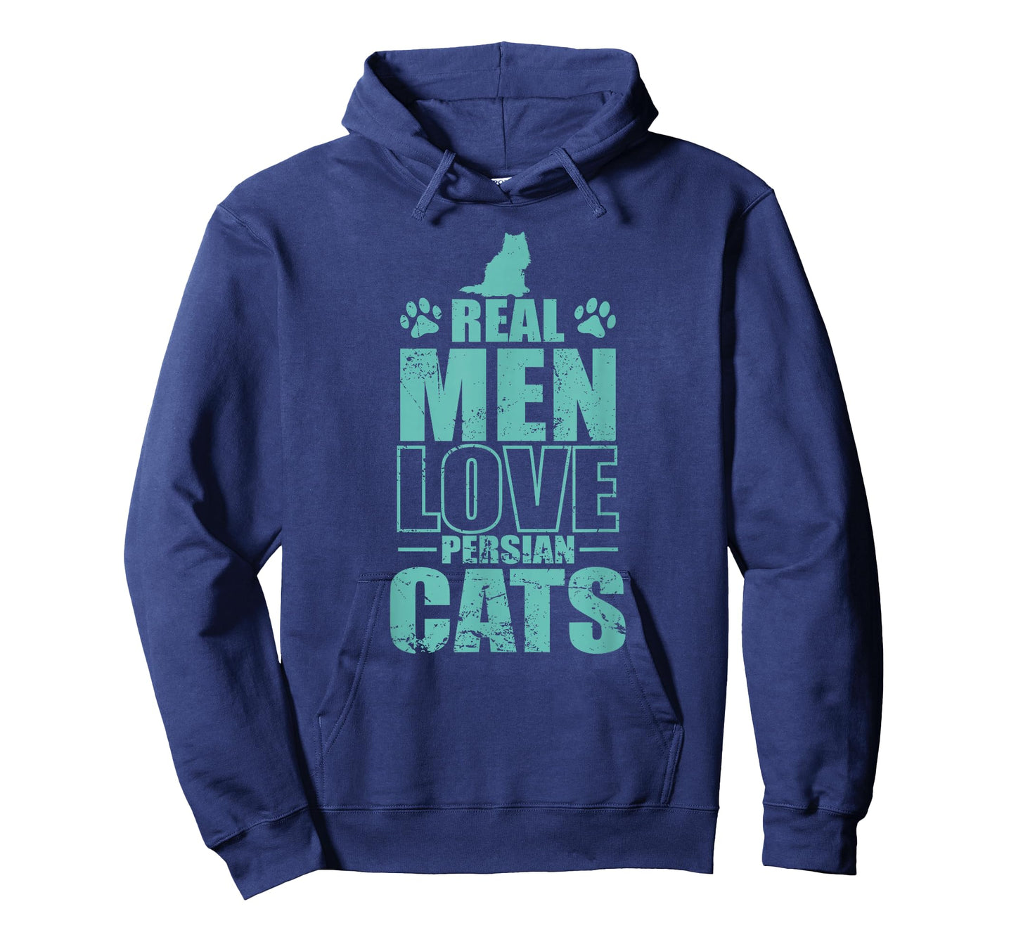 Real Men Love Persian Cats Pet Cat T-Shirt