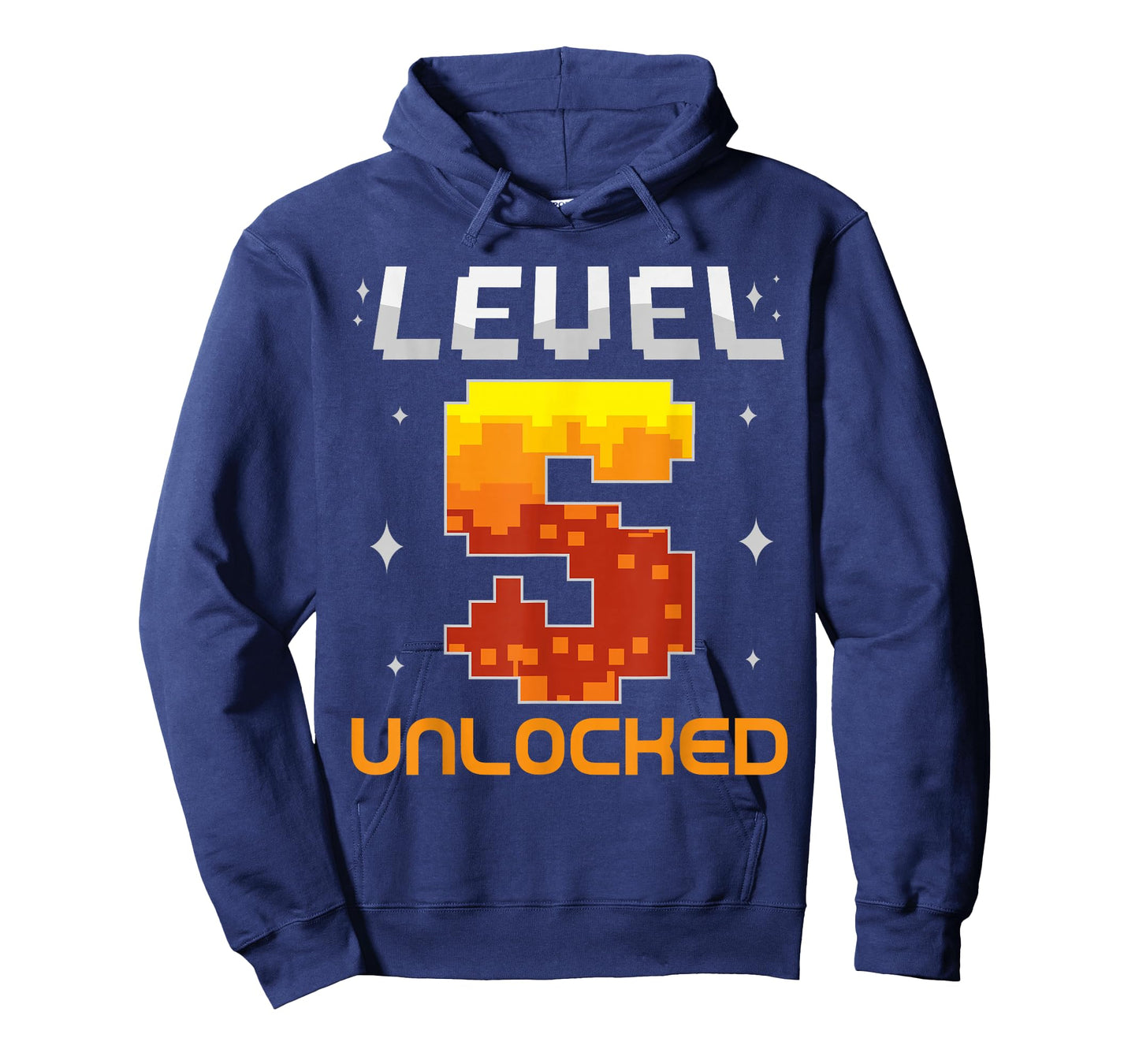Level 5 Unlocked 5th Birthday Five Years Old Gamer Gaming T-Shirt