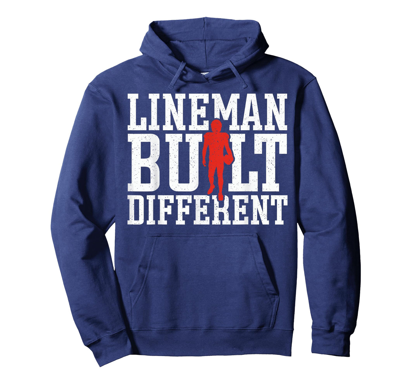 Football Lineman Built Different T-Shirt