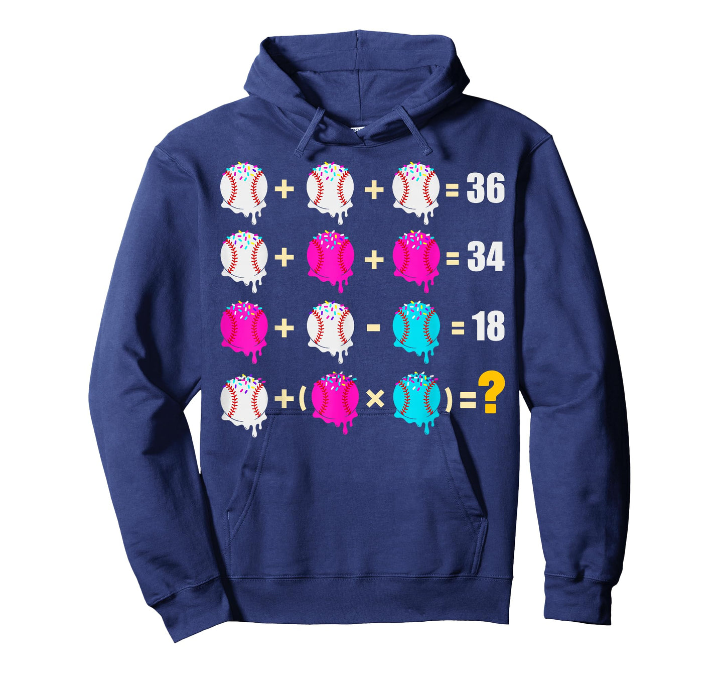 Funny Six Seven Ice Cream Logic Math Puzzle Equation Meme T-Shirt
