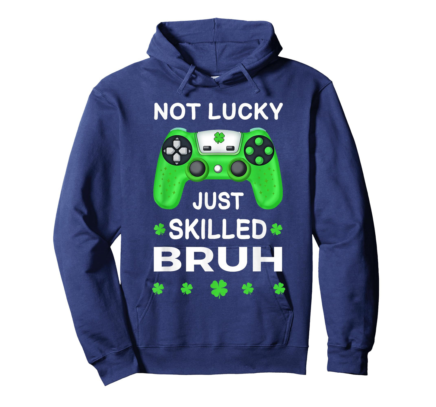 St Patricks Day Lucky Shamrock Gaming Irish Boys Kids Men T-Shirt