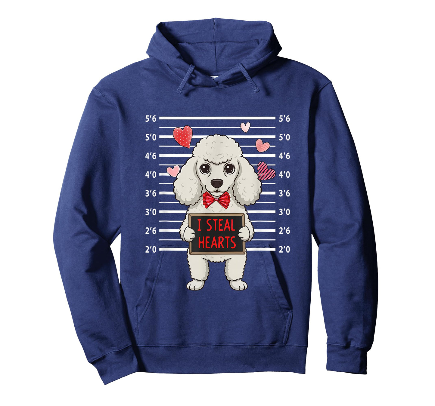 I Steal Cute Hearts Valentine's Day Poodle Lover Owner T-Shirt