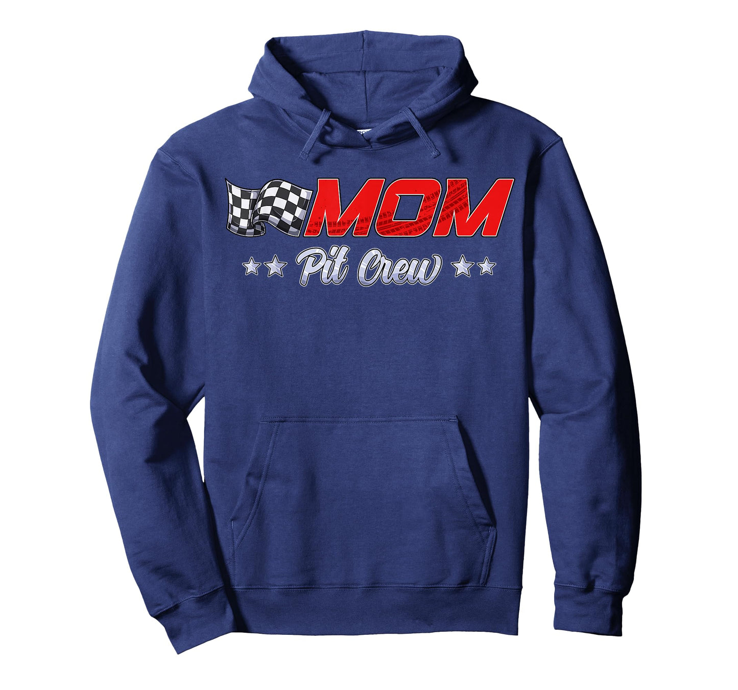 Pit Crew Mom Race Car Family Matching Racing Birthday Party T-Shirt