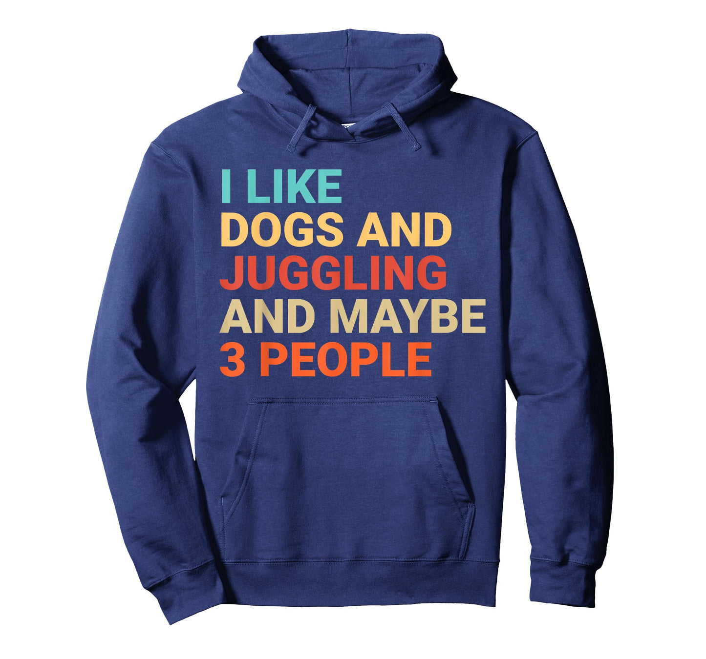 Retro I Like Dogs and Juggling Lover Funny Juggler T-Shirt