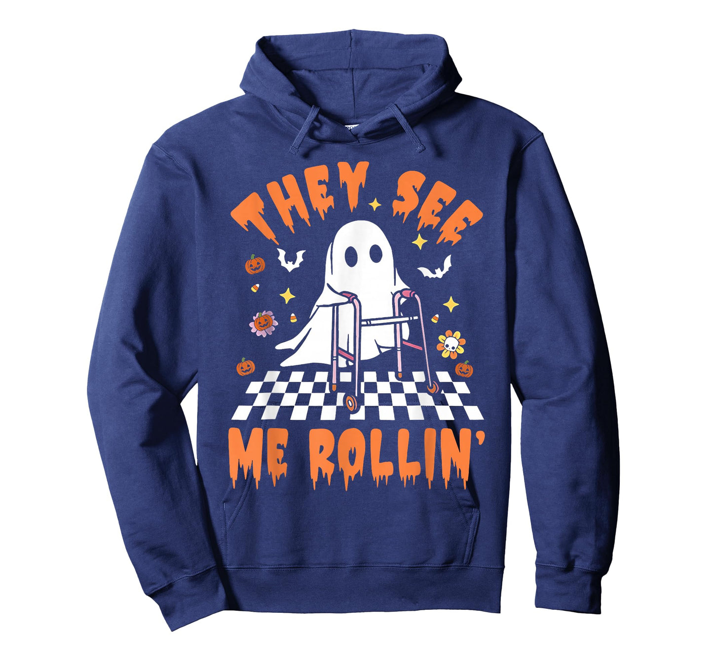 Physical Therapy Halloween They See Me Rolling Spooky PT PTA T-Shirt