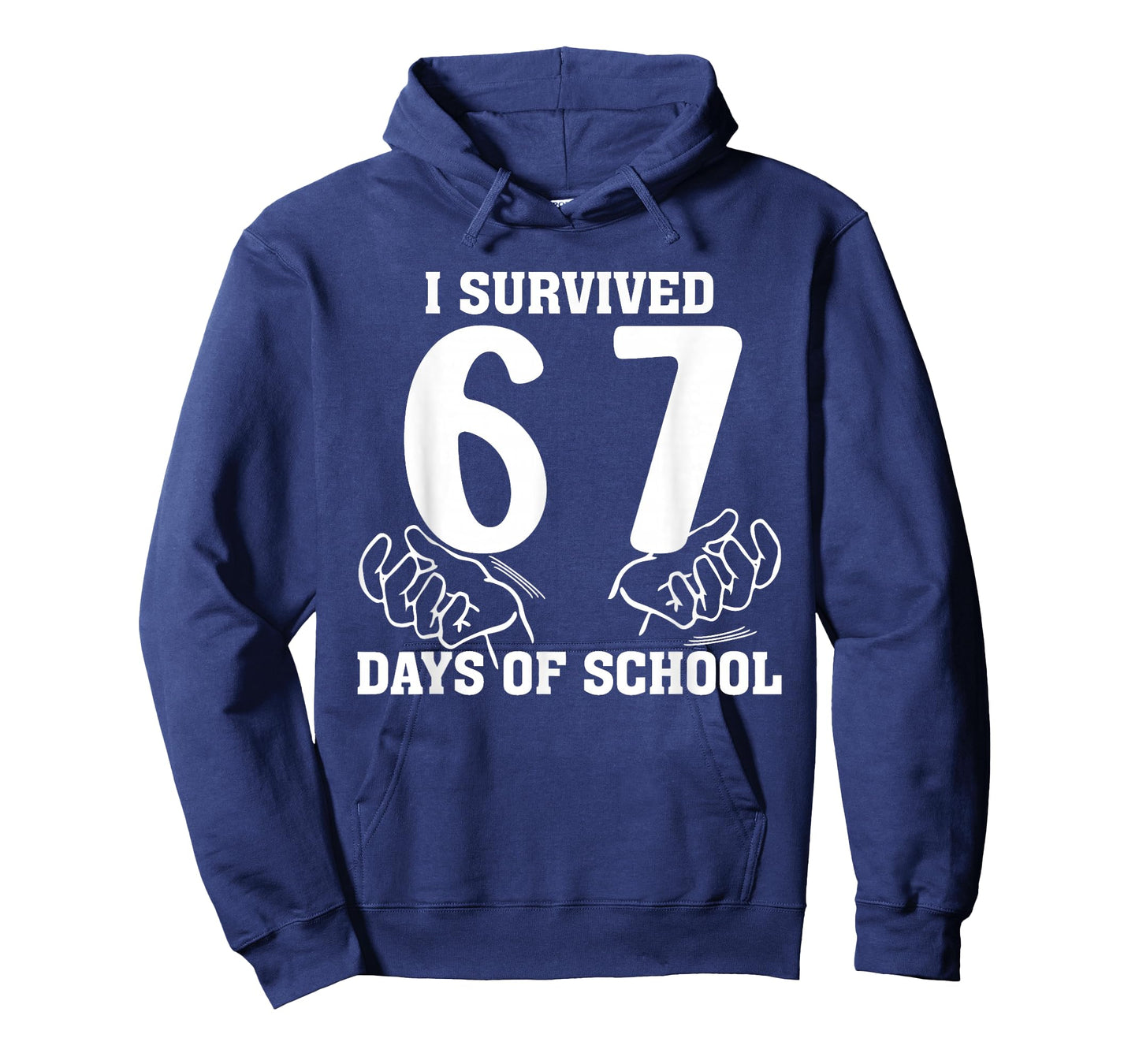 I Survived 67 Days of School Funny 67 Teachers Students Meme T-Shirt