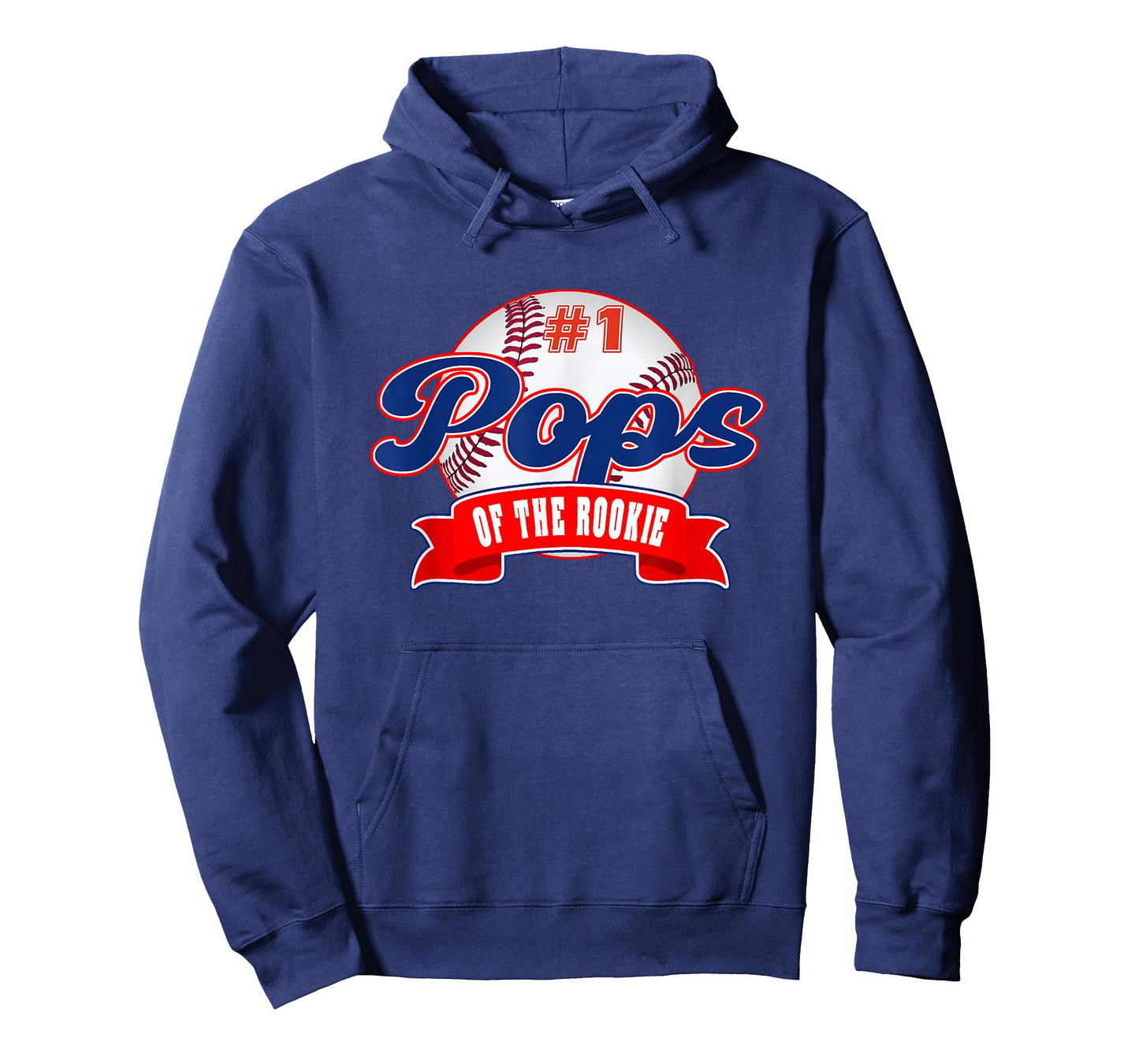 Pops Rookie of Year 1st Birthday Baseball Theme Matching T-Shirt
