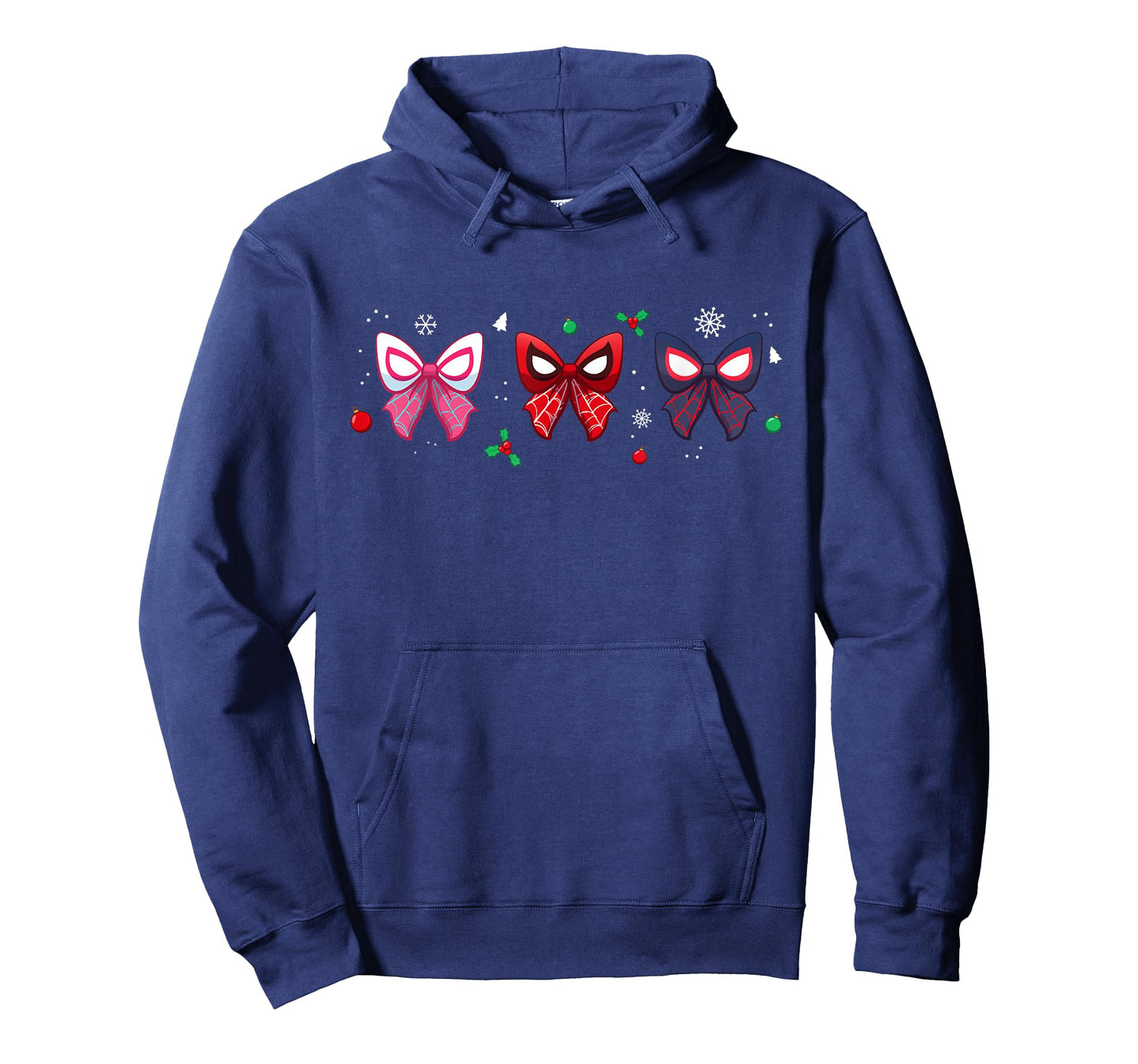 Marvel Spider-Man Trio Christmas Coquette Cute Holiday Bows T-Shirt