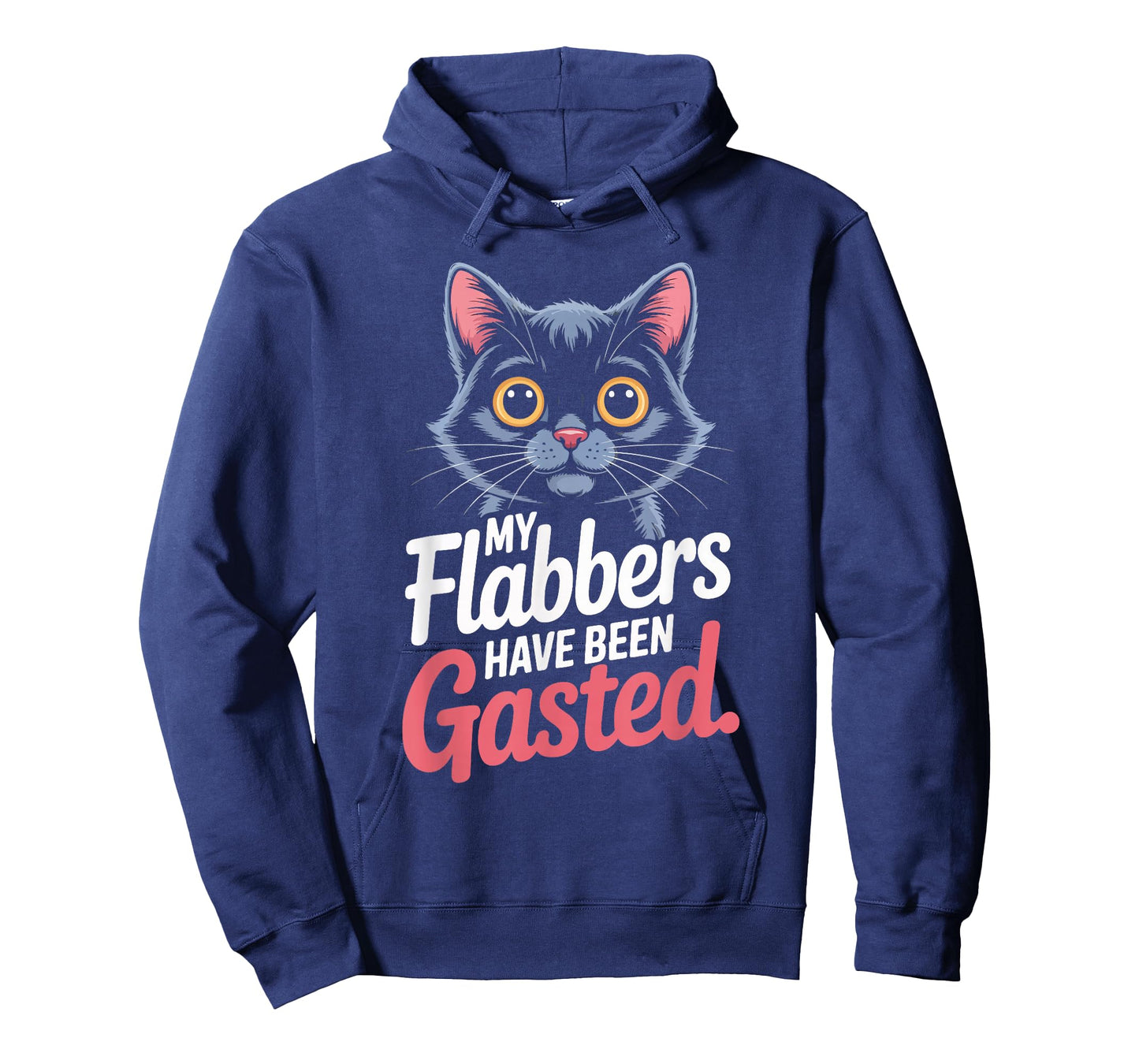 My Flabbers Have Been Gasted Cat Humor T-Shirt