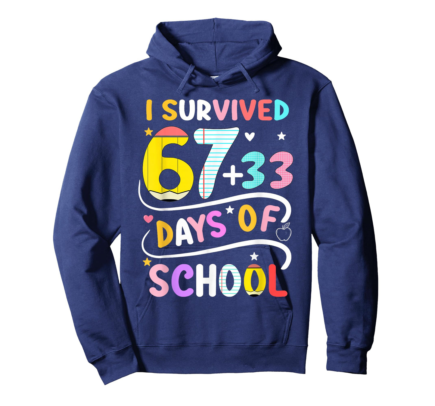 I Survived 100 Days of School Smarter 67 Teacher Boys Girls T-Shirt