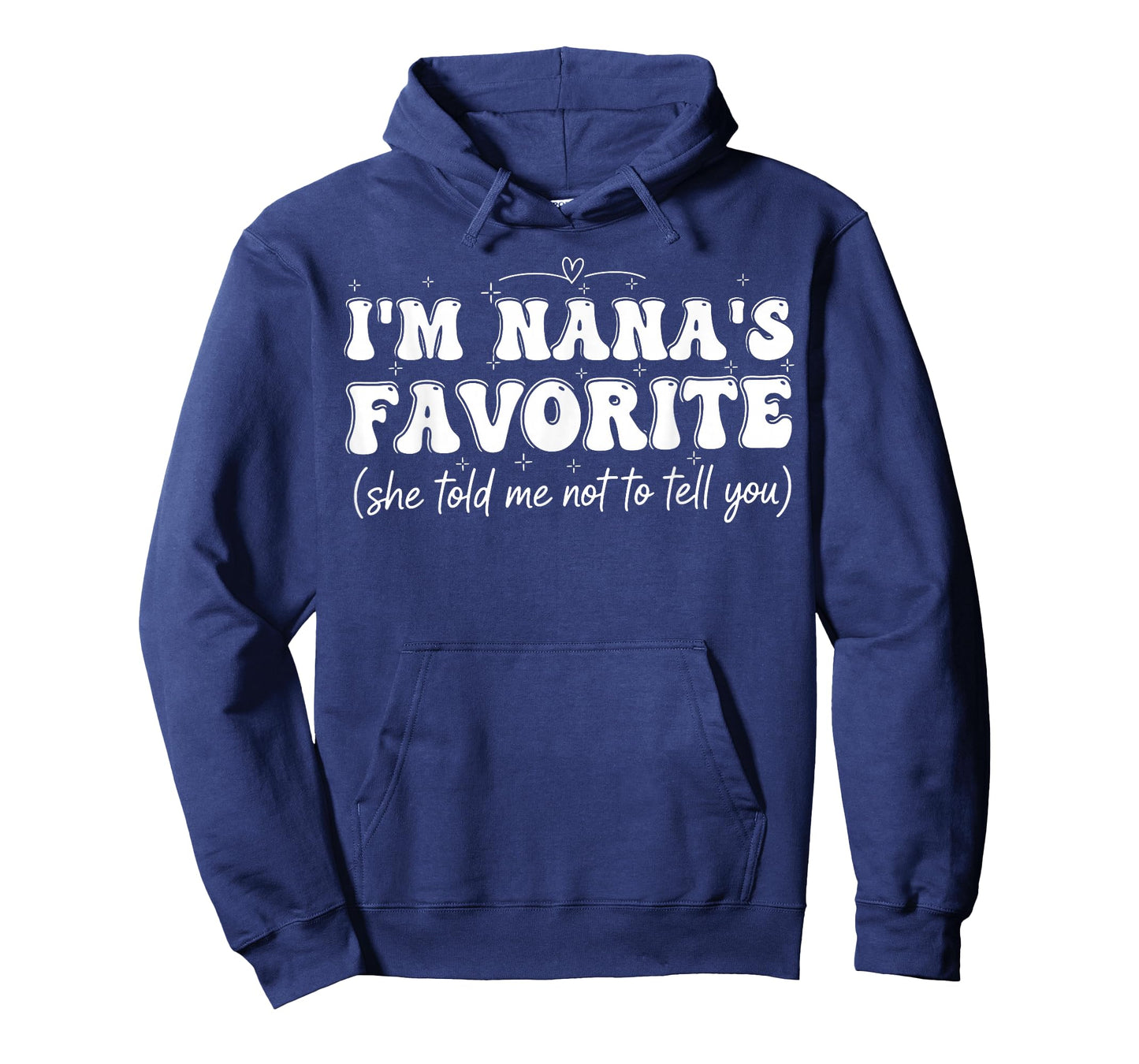 Funny Nanas Favorite Son Daughter I'm Nana's Favorite Retro T-Shirt