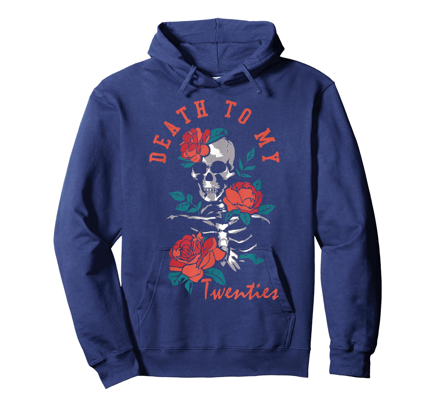 Death to My Twenties Funny R.I.P 20s, 30th Birthday Skeleton T-Shirt