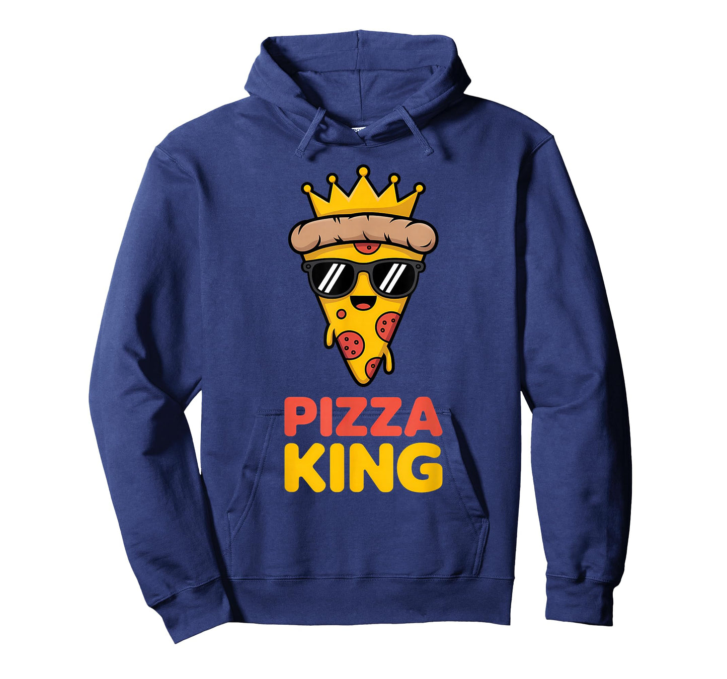 Pizza King Funny Pizza Lover Pepperoni Slice T-Shirt