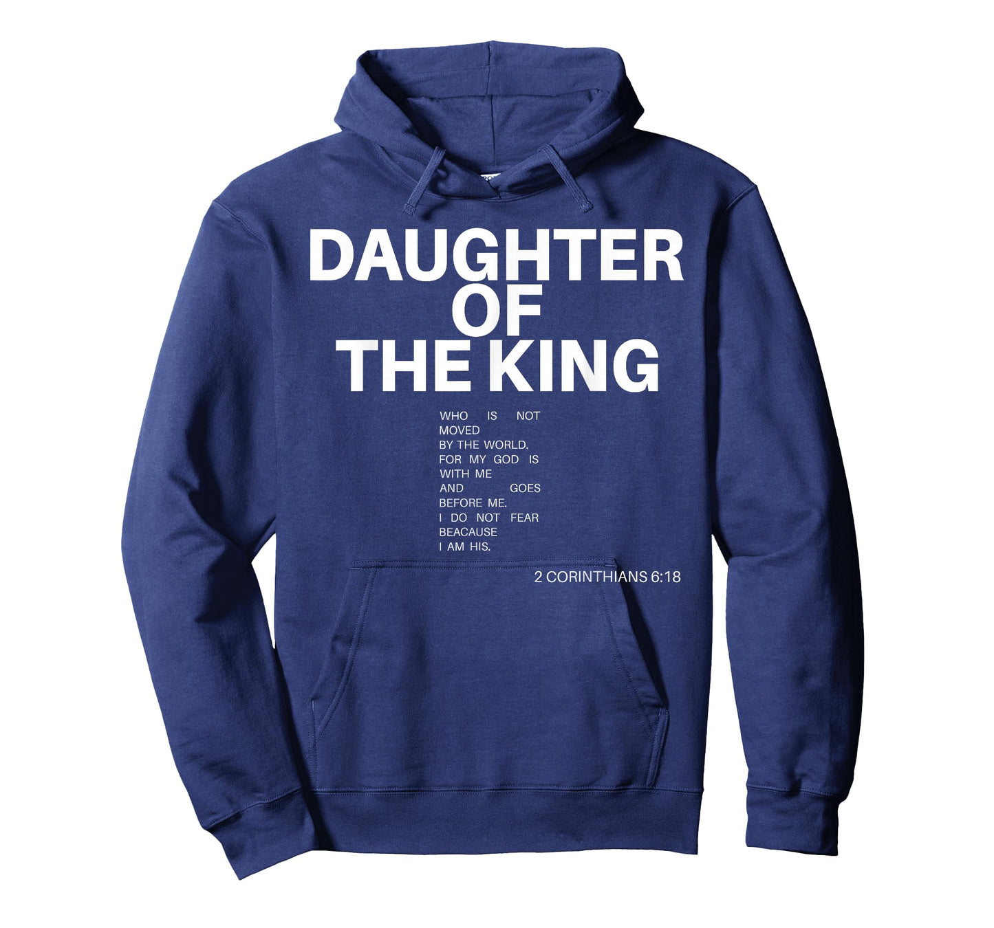Daughter of The King Christian Quote Jesus Faith Bible Verse T-Shirt
