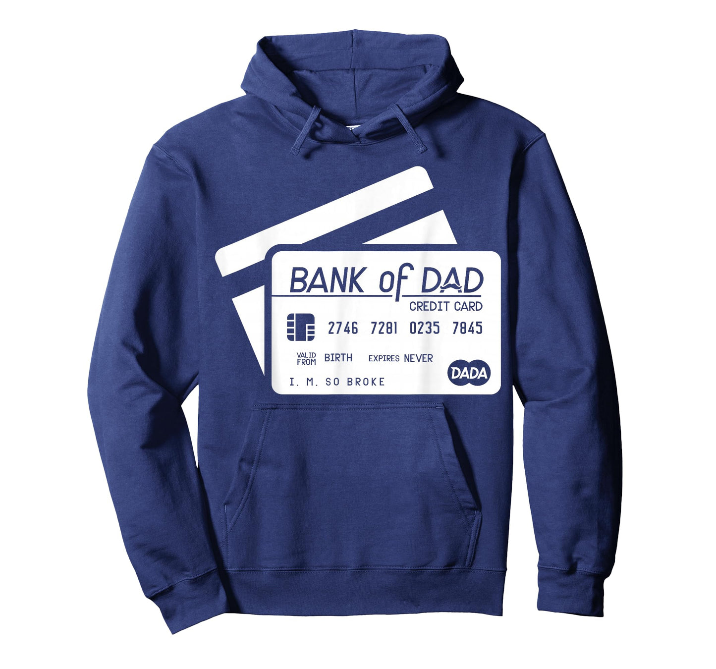 My Dads Credit Card Humor Funny Dad Jokes Tee - Bank of Dad T-Shirt