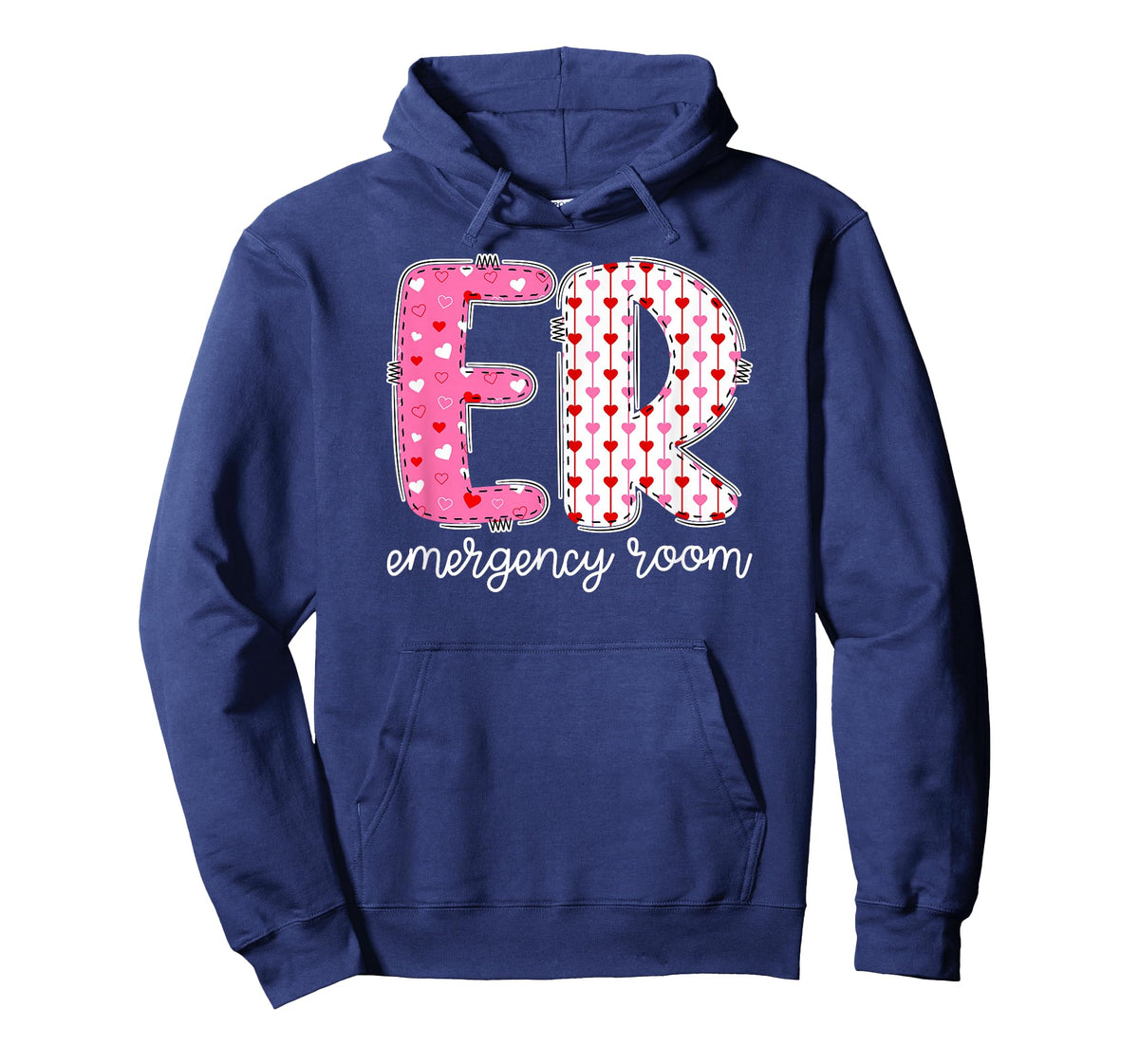 ER Nurse Valentine Emergency Room Nurse Valentines Day T-Shirt