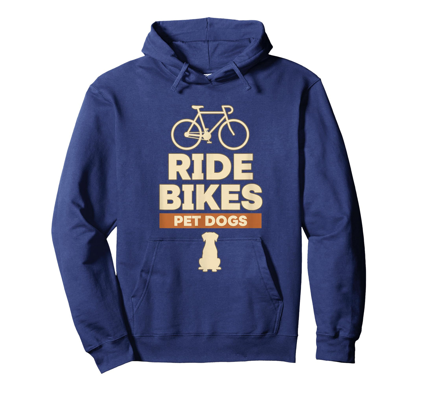 Dog Ride Bikes Pet Dogs Dog Lover Cycling Bicycle Design T-Shirt