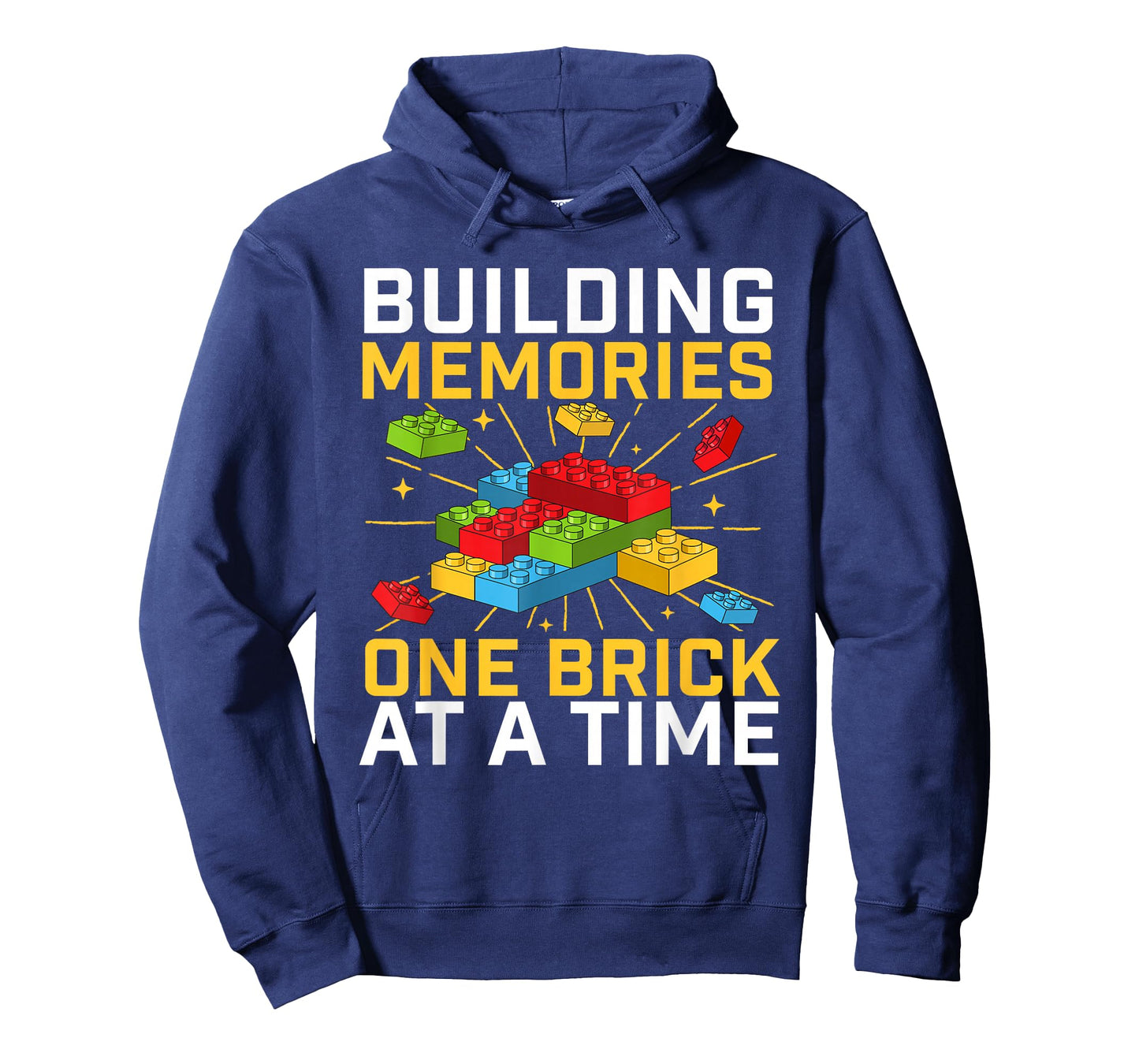 Building Memories One Brick at A Time - Brick Builder Blocks T-Shirt