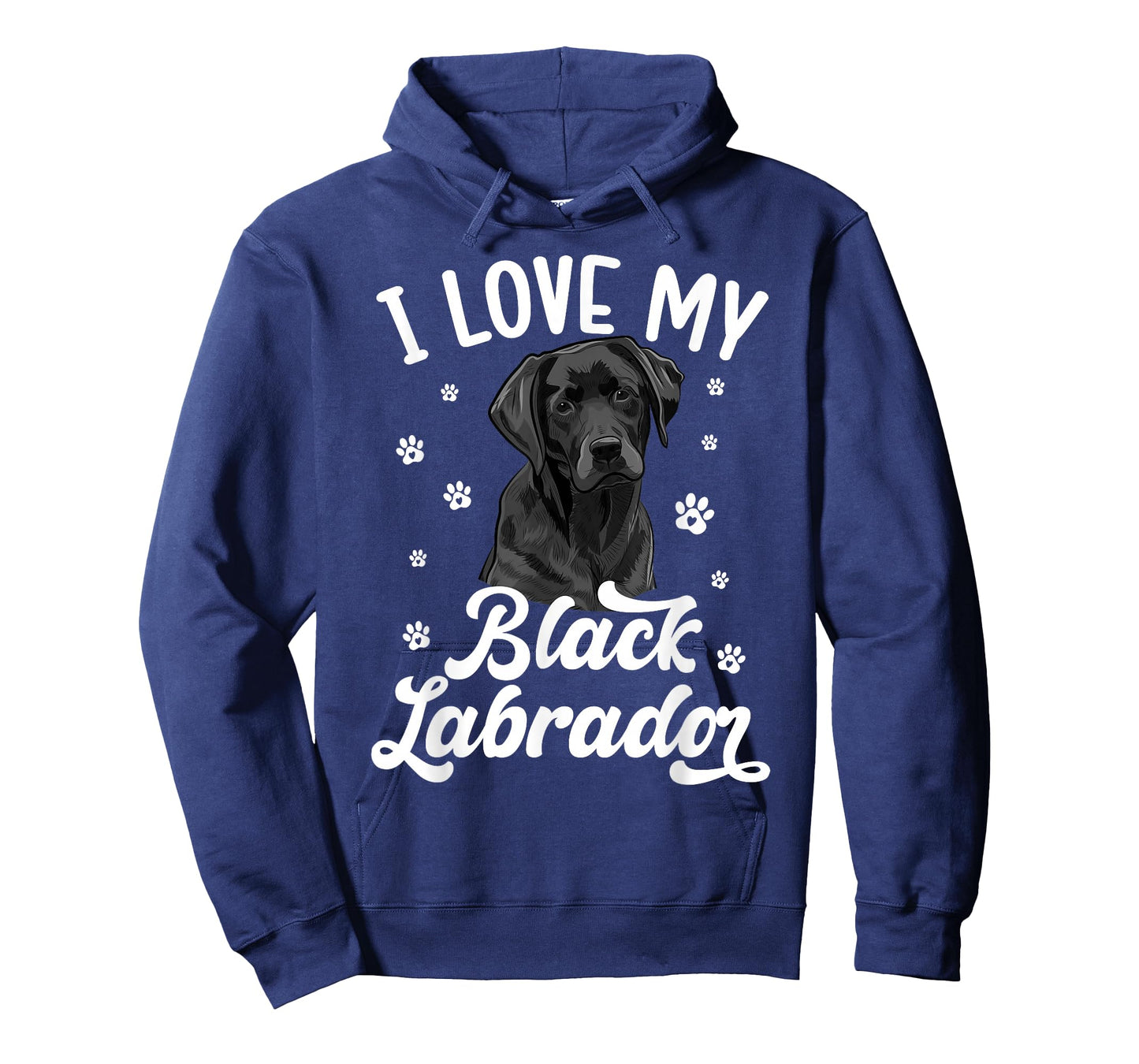 I Love My Black Labrador Owner Black Lab Lover T-Shirt