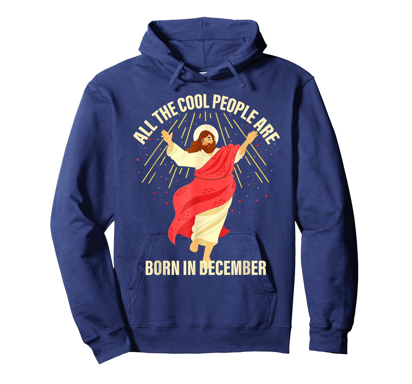 Cool People are Born in December Christian Christmas Jesus T-Shirt