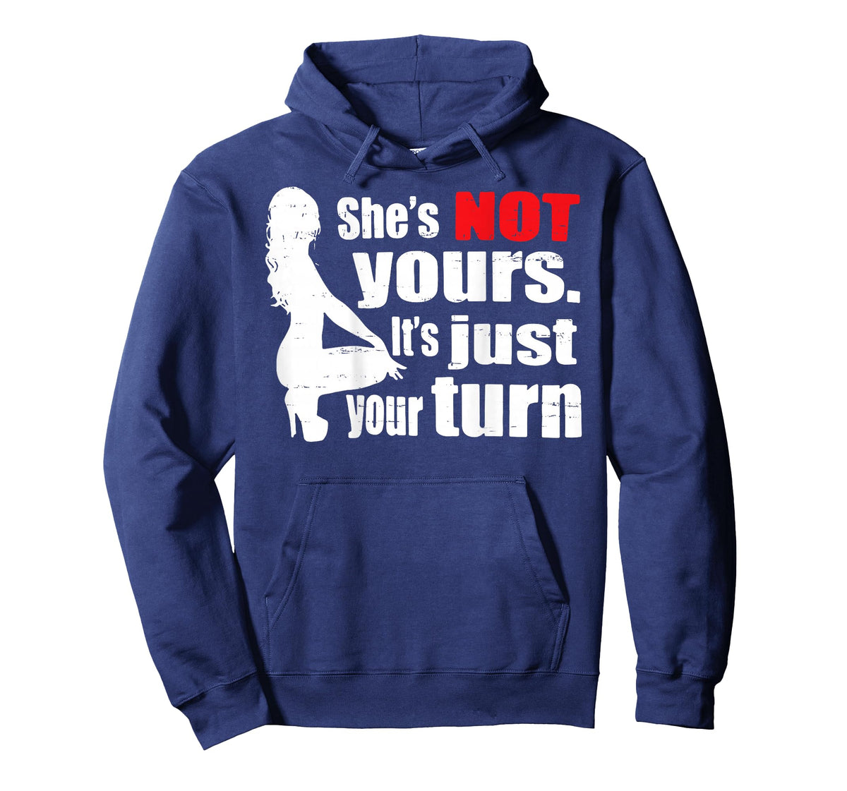 Retro Funny She is Not Yours It is Just Your Turn (ON Back) T-Shirt