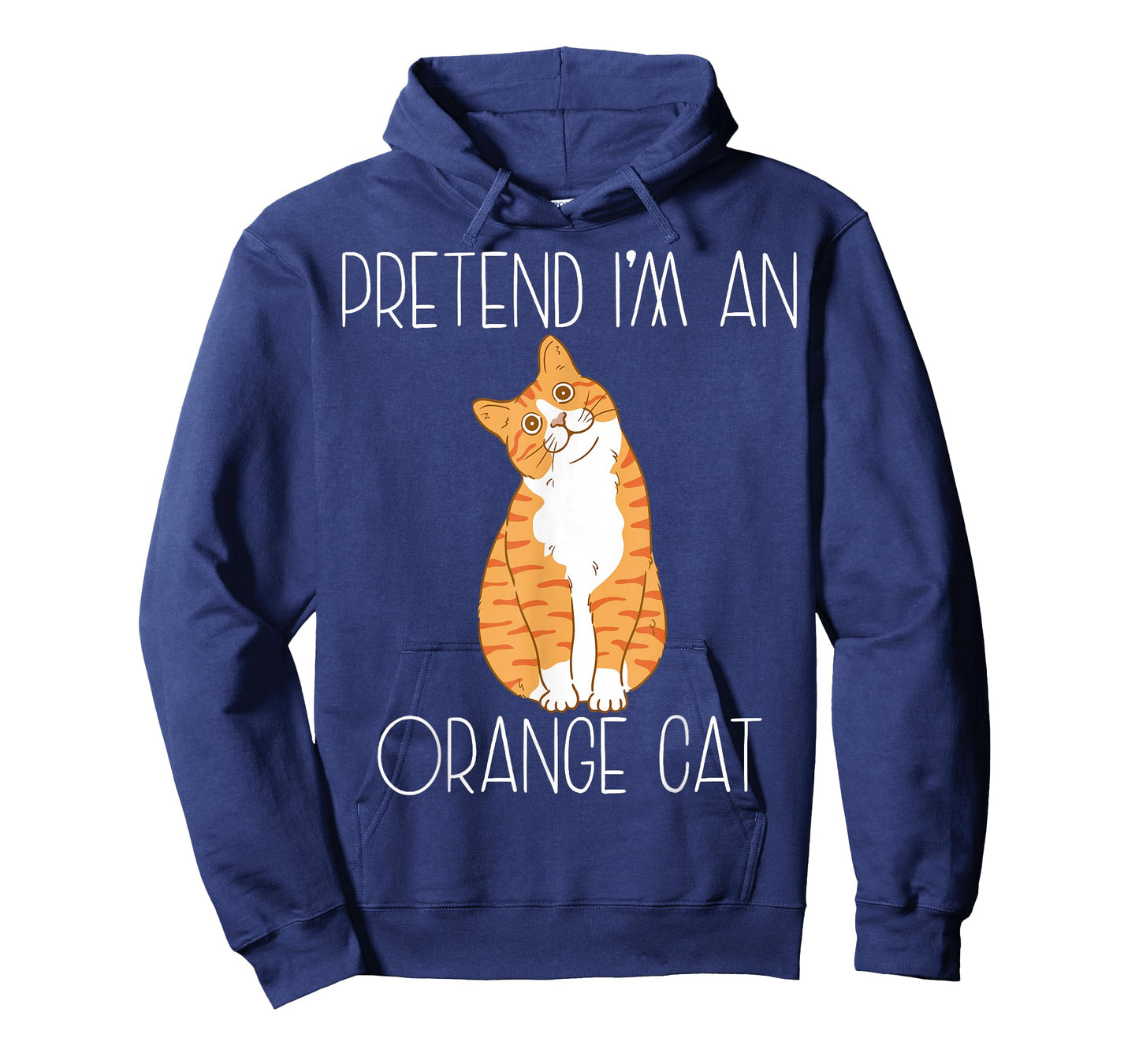 Pretend I'm an Orange Cat Halloween Costume Family Funny T-Shirt