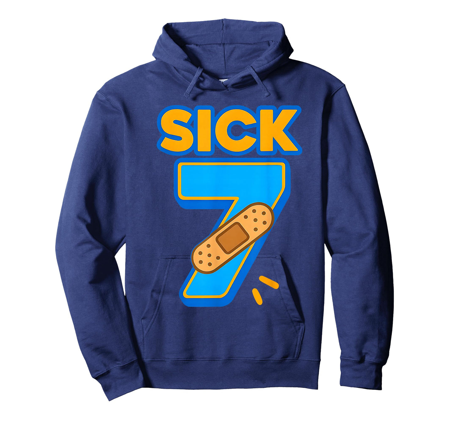 Sick Seven Meme Six Seven Sick 7 Funny Birthday Bandage T-Shirt