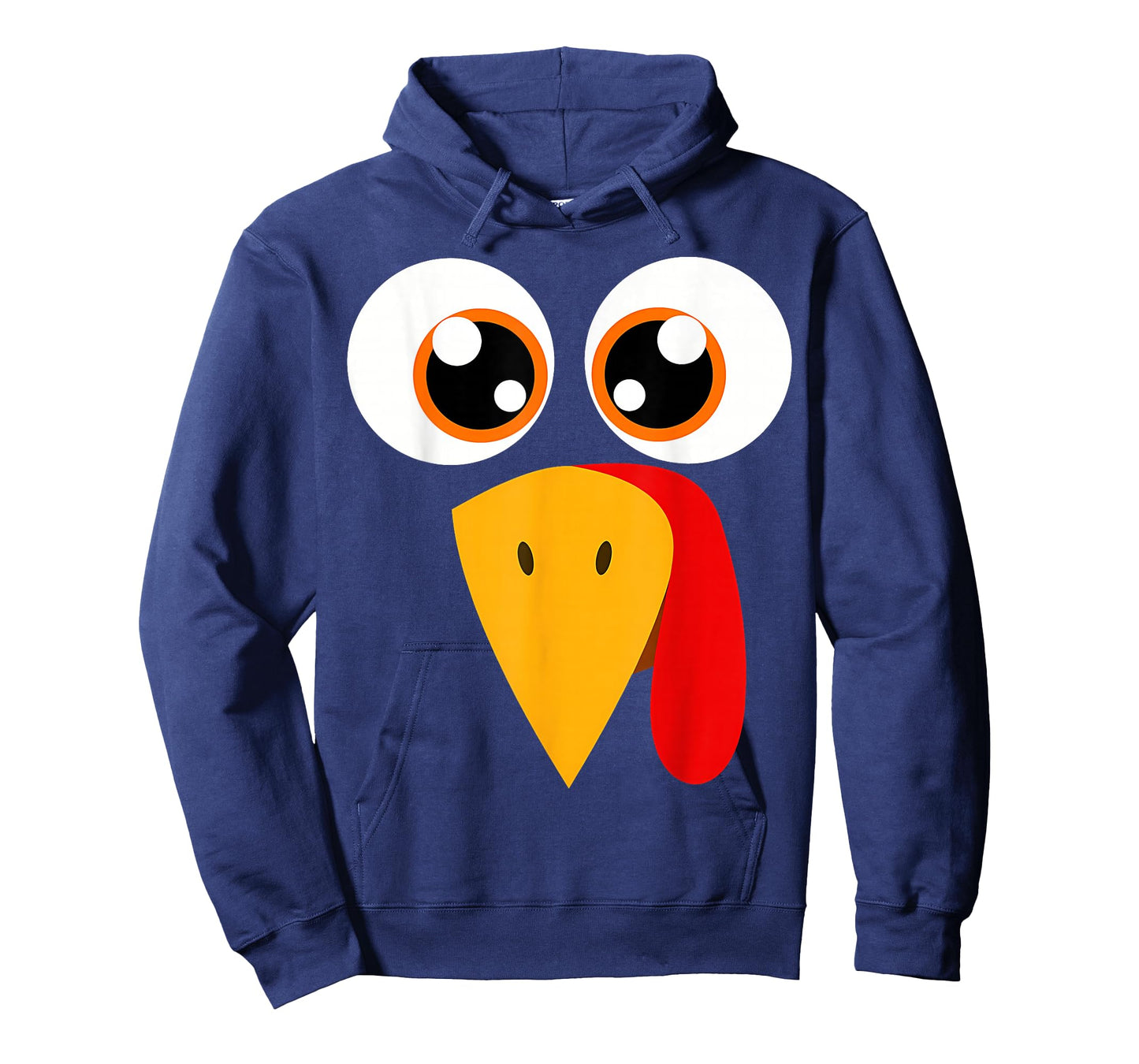 Turkey Face Halloween Costume Thanksgiving Teacher Nurse T-Shirt